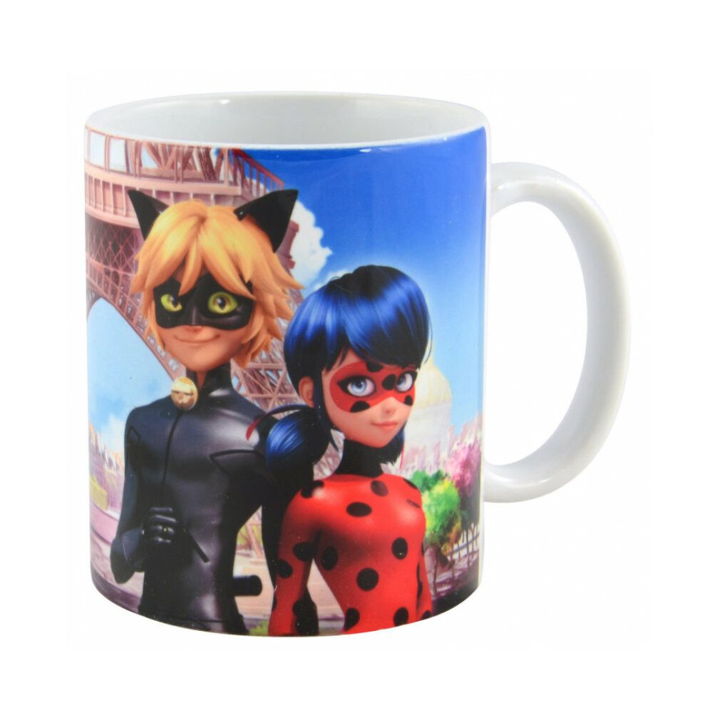 United Labels® Geschirr-Set Miraculous - "Ladybug und Cat Noir" - Tasse