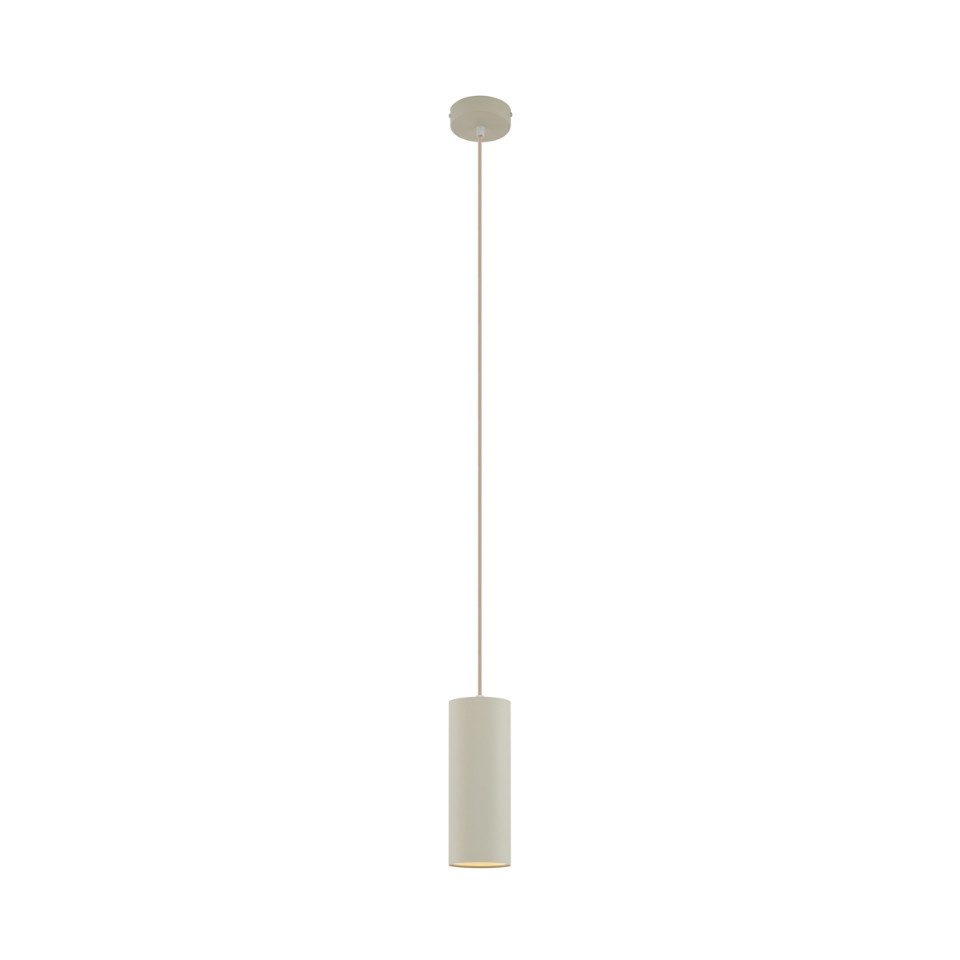 Qazqa Pendelleuchte Tubo, ohne Leuchtmittel, GU10, Beige, Modern, Aluminium günstig online kaufen