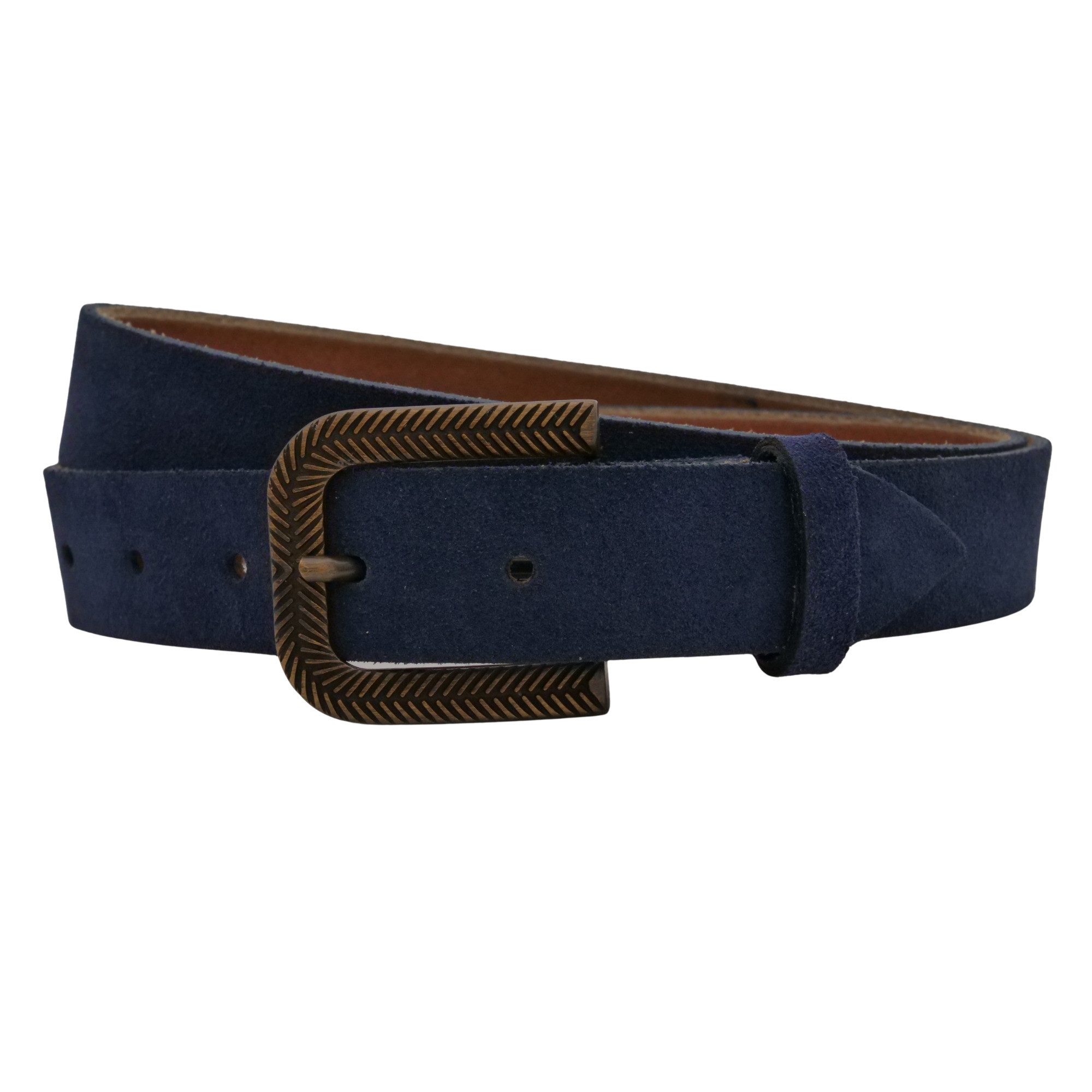 Ledergürtel AnnaMatoni Damen Ledergürtel in hochwertigem Velour Leder 3cm