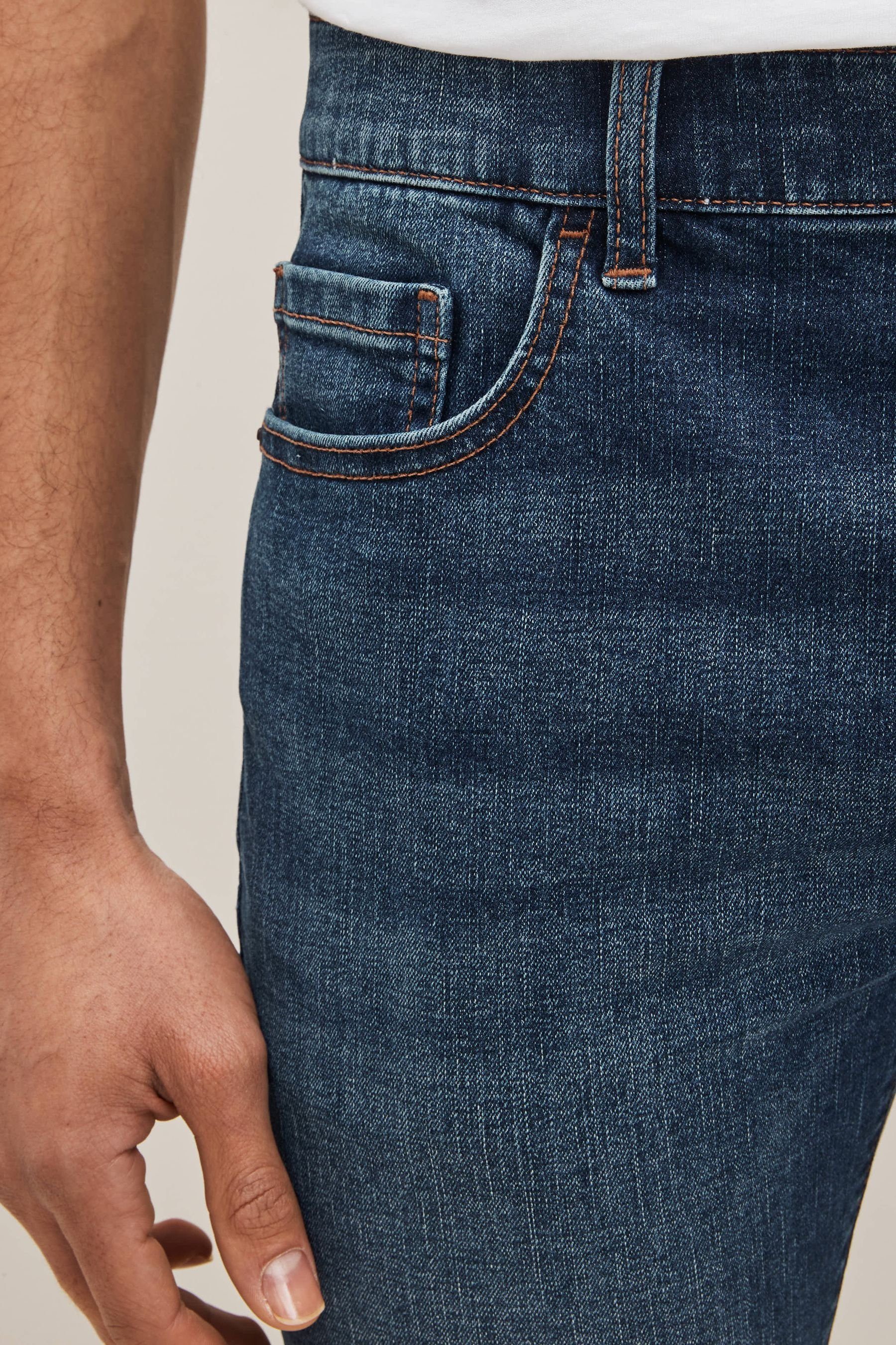 Next Jeansshorts Skinny Fit Jeansshorts mit Stretch (1-tlg)