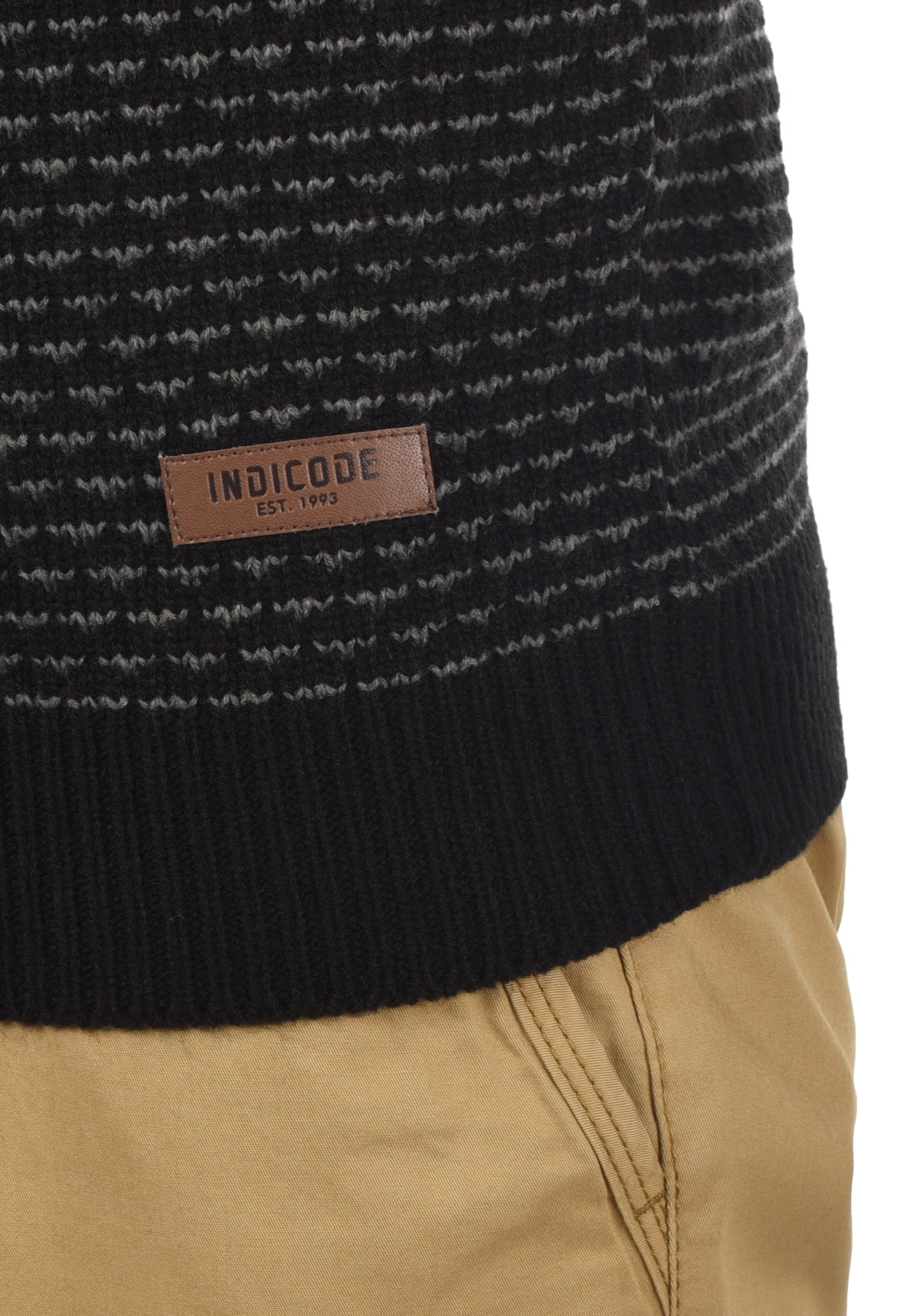 Indicode Strickpullover IDCopent Strickpulli aus Grobstrick