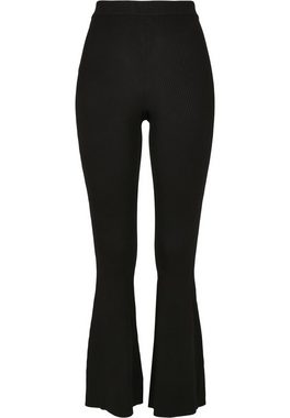 URBAN CLASSICS Leggings Urban Classics Damen Ladies Rib Knit Bootcut Leggings (1-tlg)