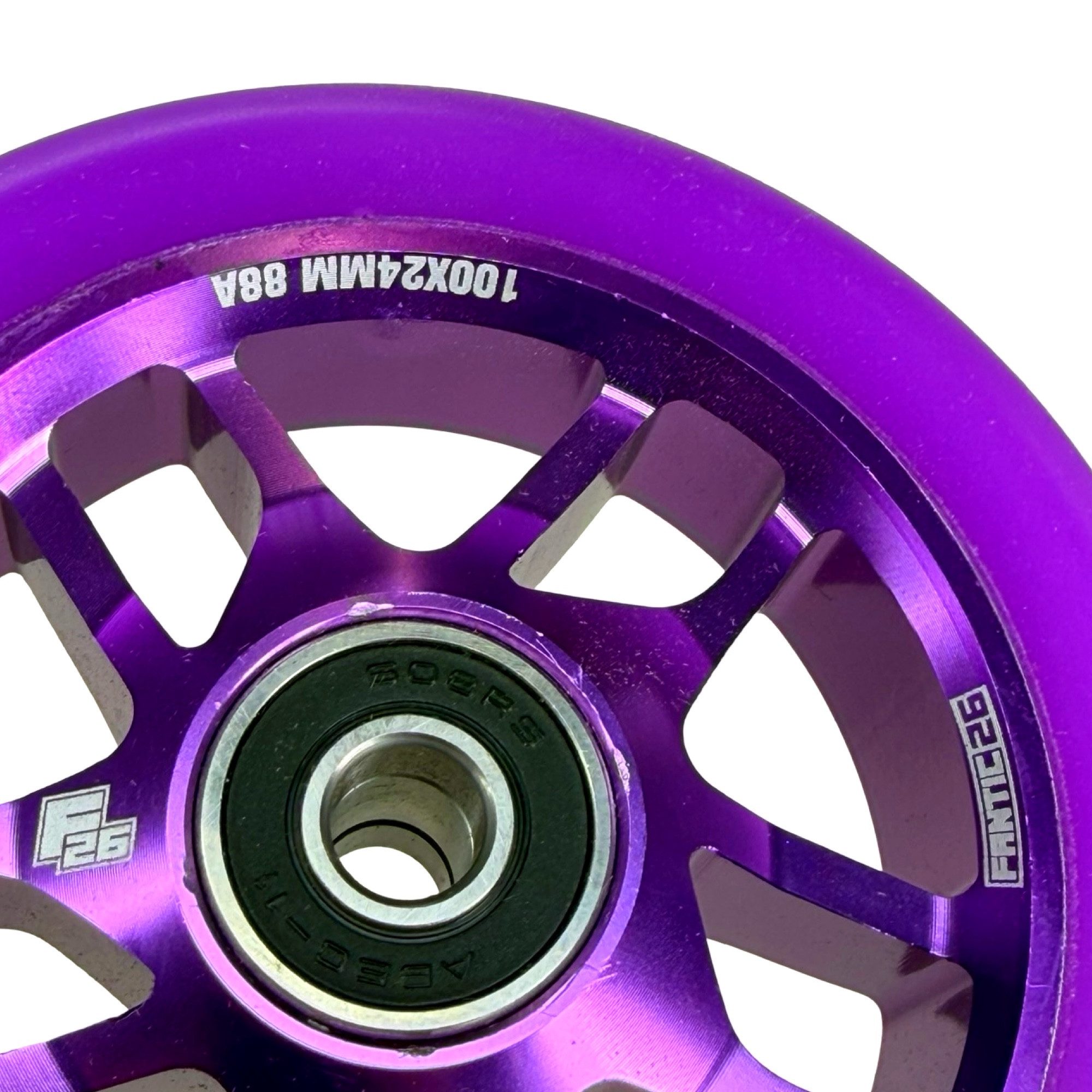 Fantic26 Stuntscooter Fantic26 Base Stunt-Scooter Rolle 100mm Abec11