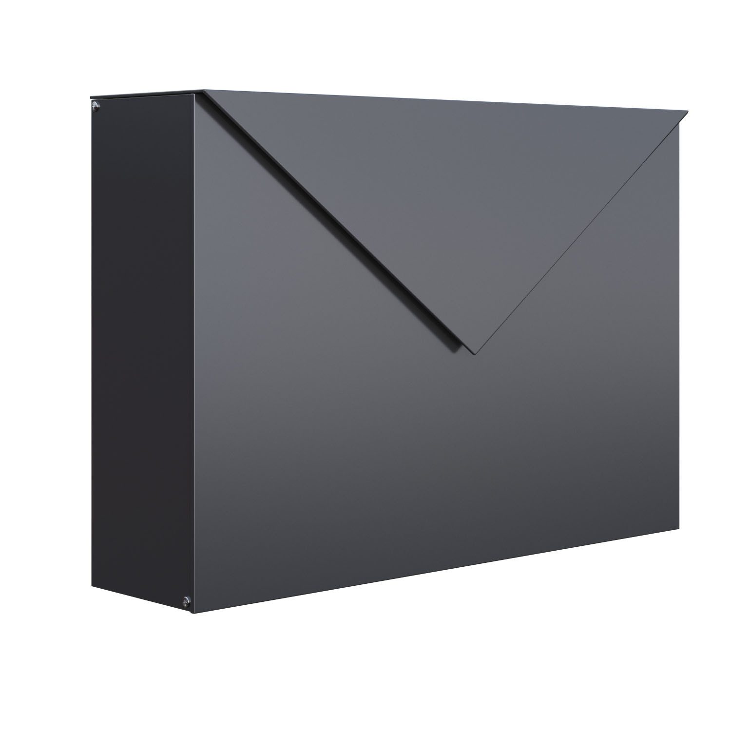 Bravios Wandbriefkasten Wandbriefkasten Letter in Anthrazit