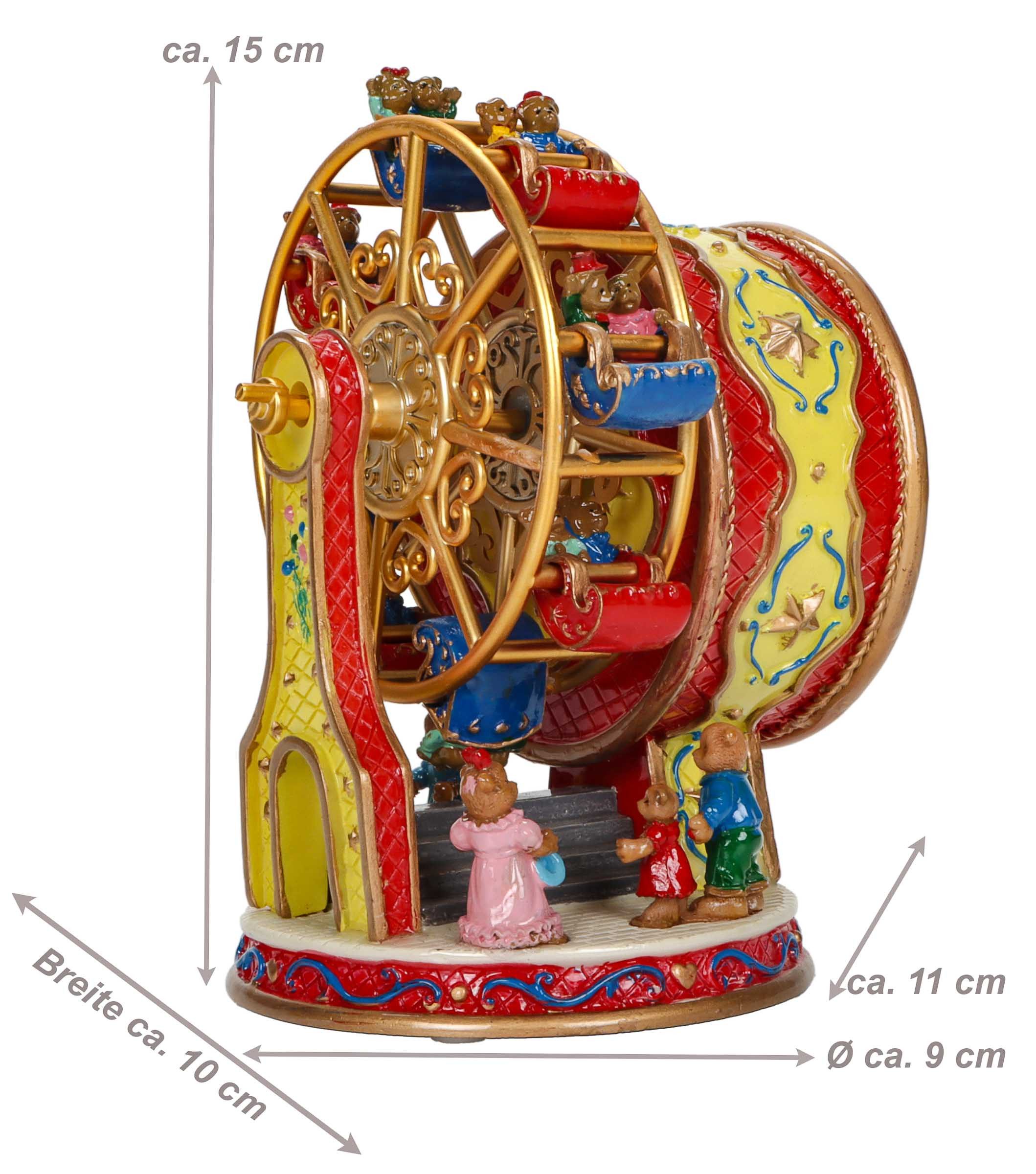 Bubble-Store Spieluhr Riesenrad Spieluhr, Spieluhr Riesenrad Jahrmarktkarus günstig online kaufen