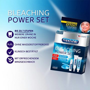 Rapid white Zahnbleaching-Paste Zahnaufhellung Bleaching Power Set Zahnweiß Whitening 6er Pack
