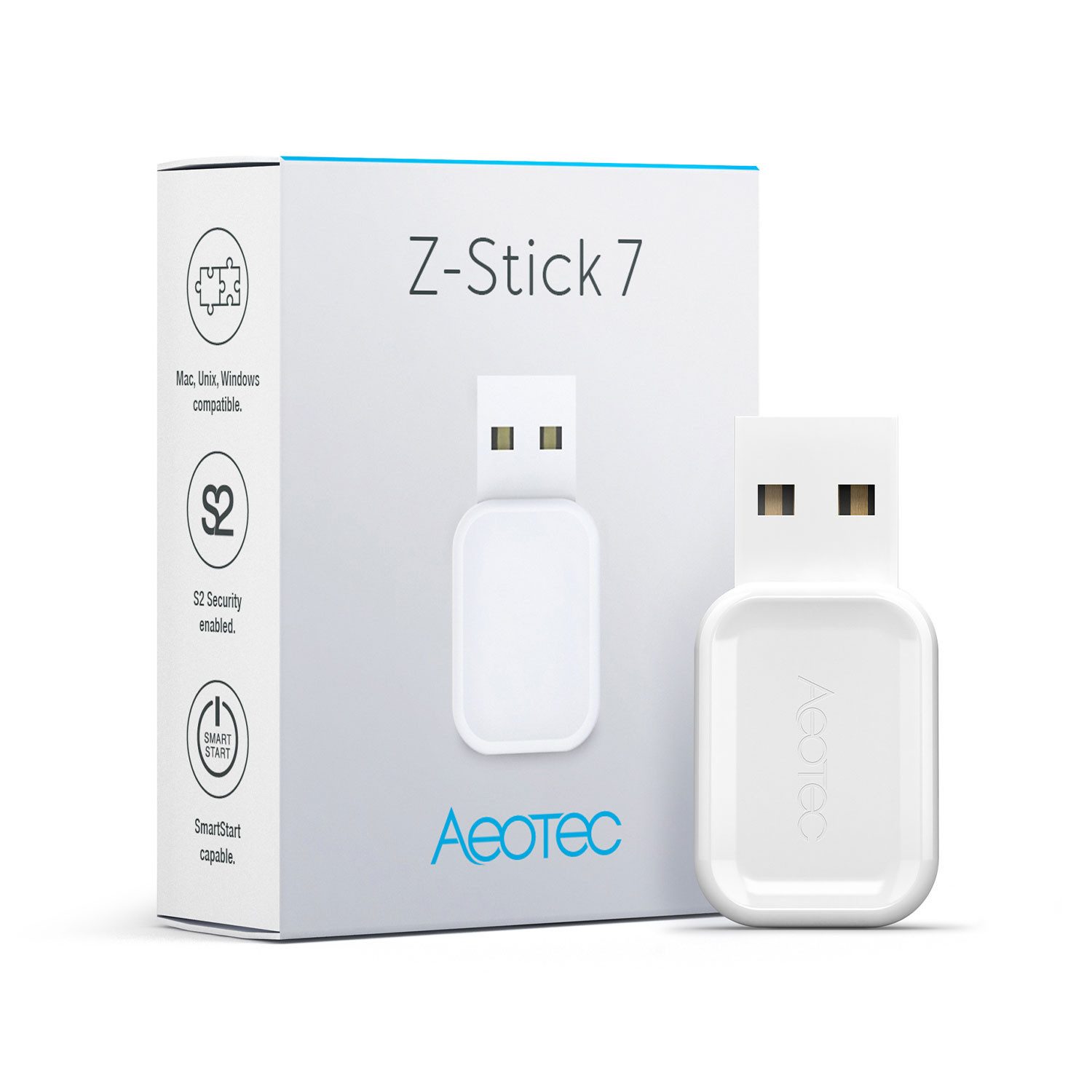 Aeotec Z-Stick 7 Z-Wave Plus V2 ZWA010 Smart-Home-Zubehör