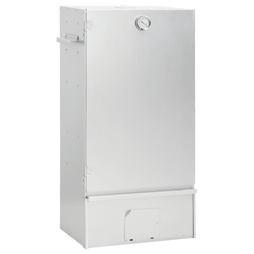 vidaXL Grillkamin Räucherofen mit Kaltrauchgenerator Verzinkter Stahl