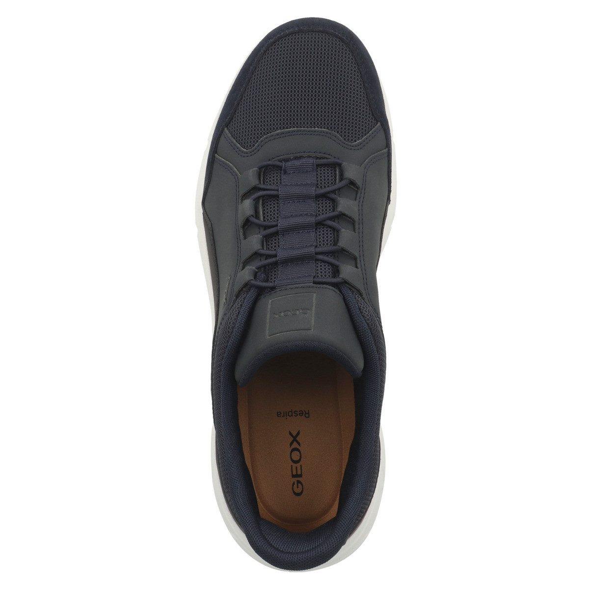 Geox U Vittour Plus A Herren Sneaker Turnschuhe, Sportschuhe, Freizeitschuhe, Halbschuhe, Schnürschuhe