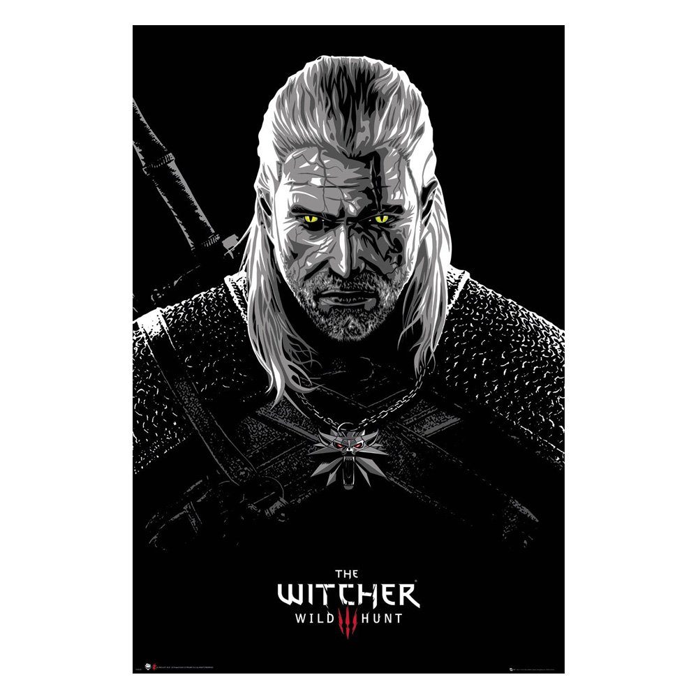 GB eye Poster Geralt Toxicity Poisoning Maxi Poster - The Witcher, Geralt Toxicity Poisoning