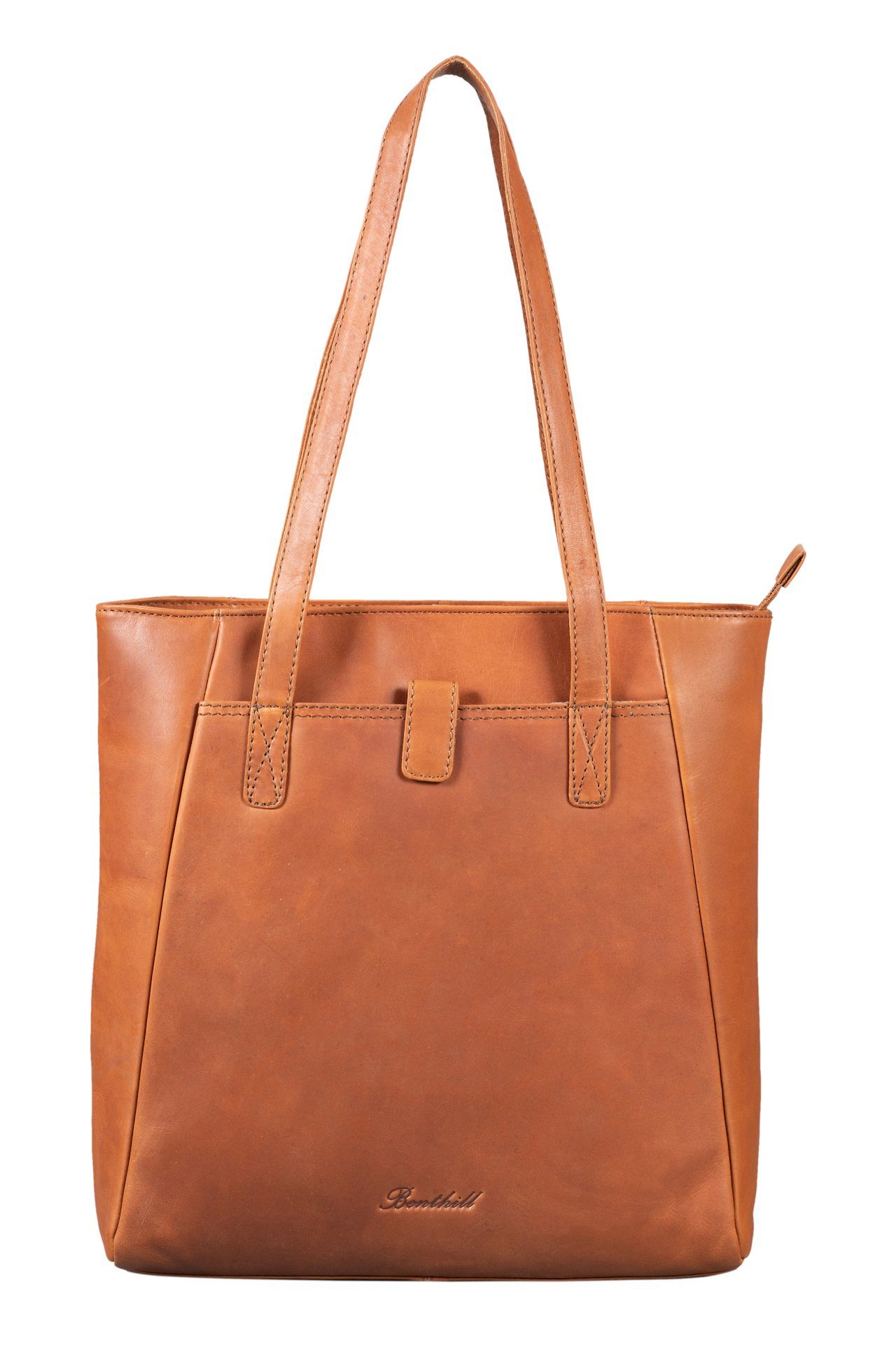 Benthill Shopper Damen Echt Leder Umhängetasche Handtasche Schultertasche V günstig online kaufen