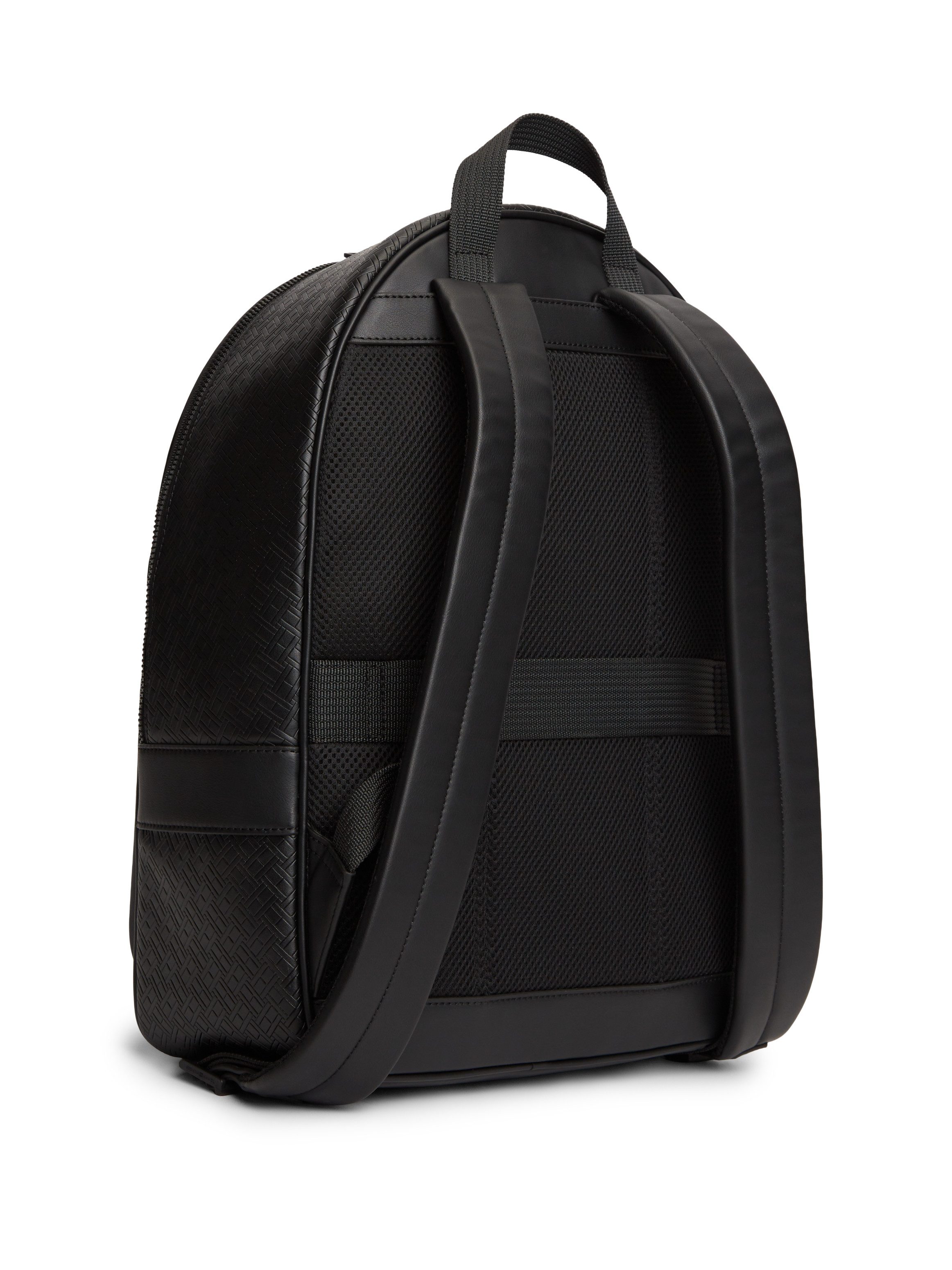 Tommy Hilfiger Rucksack TH EMBOSSED FLAG BACKPACK, Unisex Freizeitrucksack, City Bag, verstellbare Schulterriemen