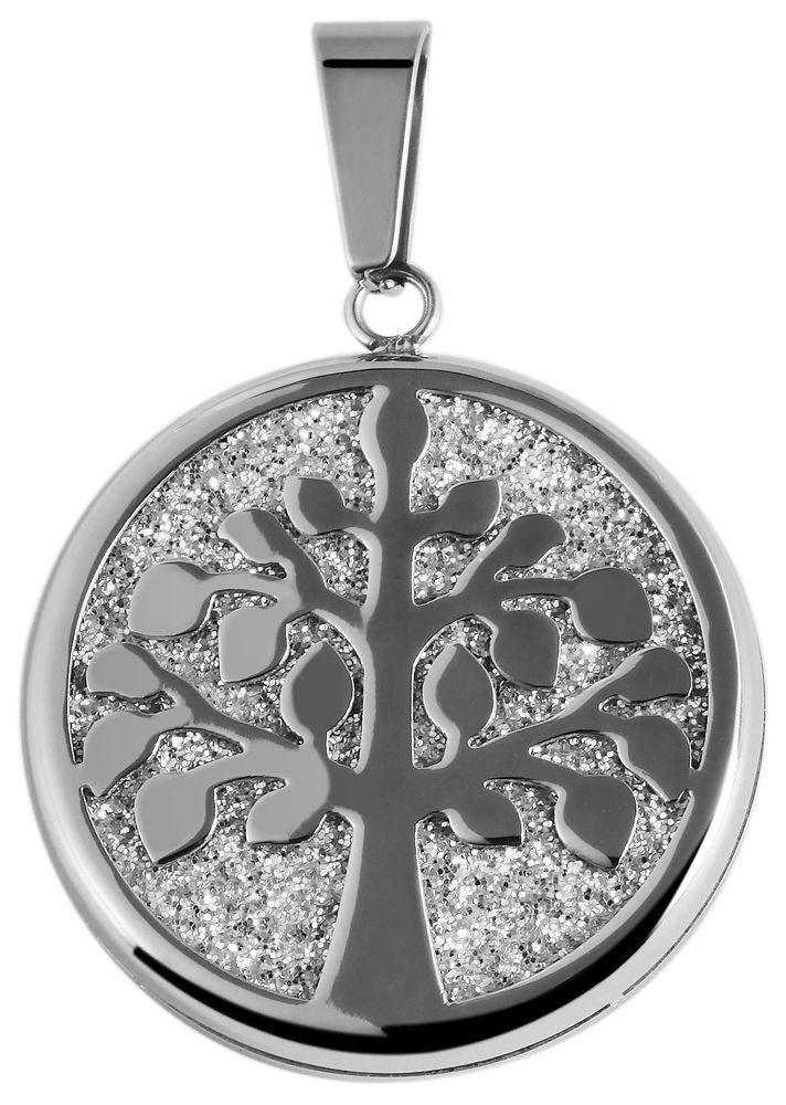 Adelia´s Kettenanhänger eleganter Schmuck Anhänger aus Edelstahl