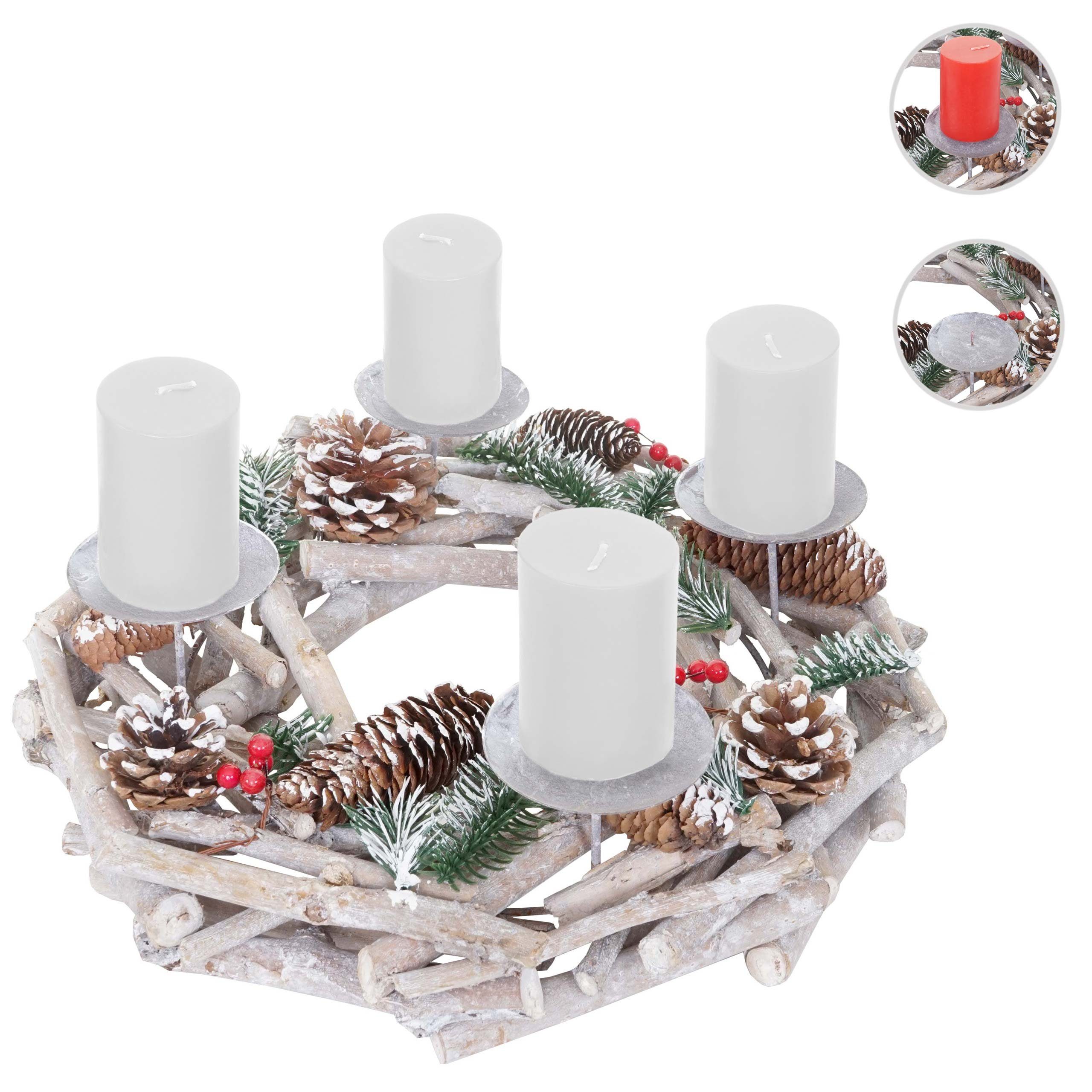 MCW Adventskranz T867-R, Mit 4 Kerzenhaltern, günstig online kaufen