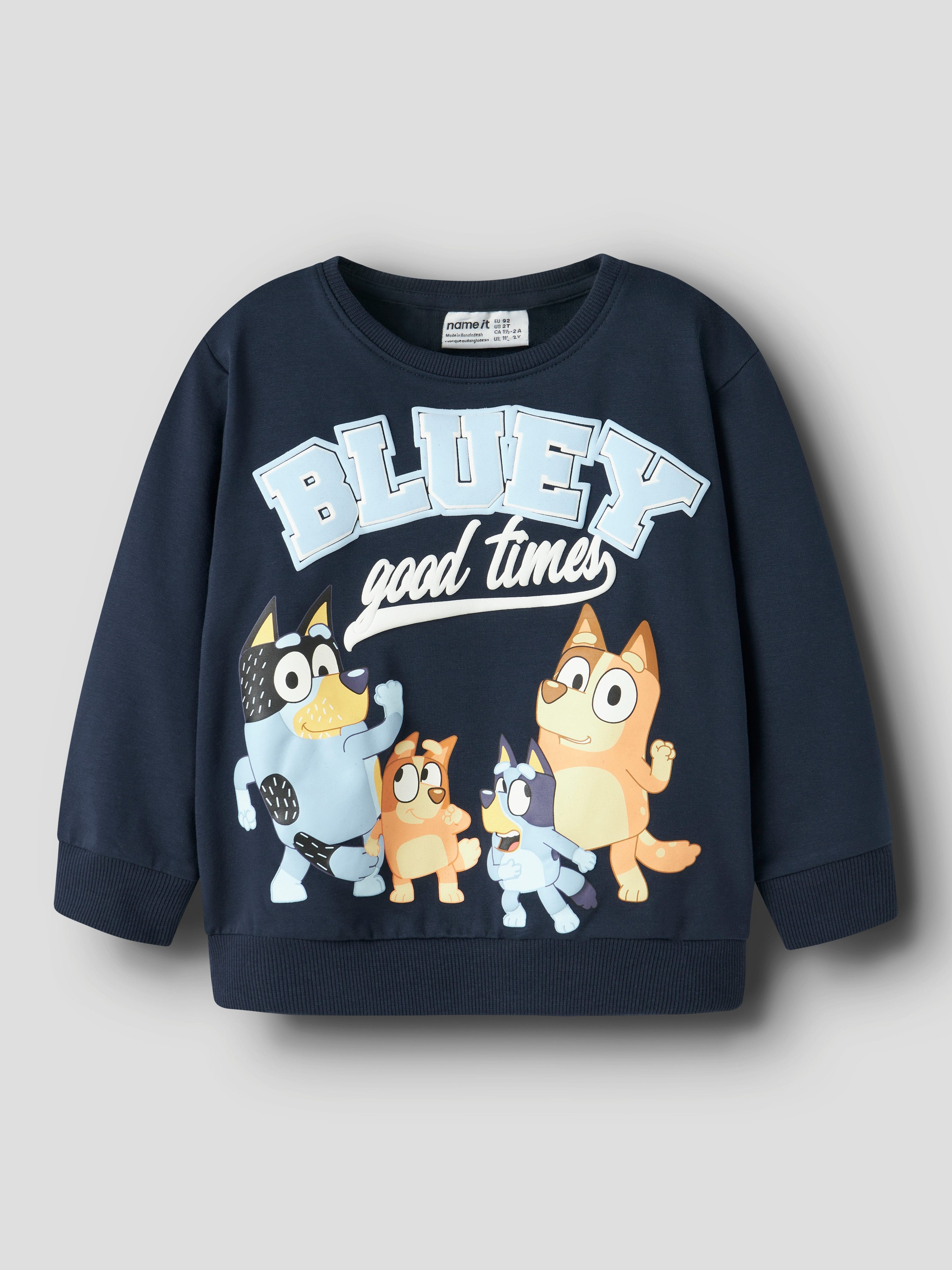 Sweatshirt NMMJUST BLUEY NREG SWEAT UNB NOOS SKY