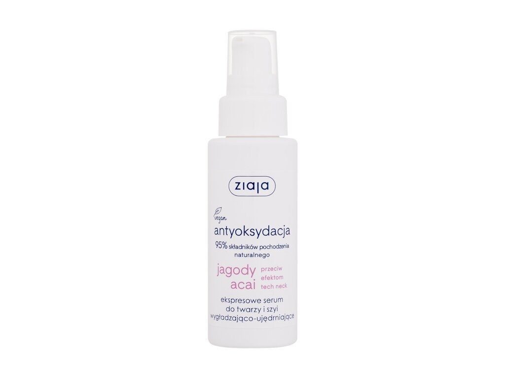 Ziaja Körperpflegemittel Acai-Beeren-Antioxidantien-Serum für Gesicht und Hals