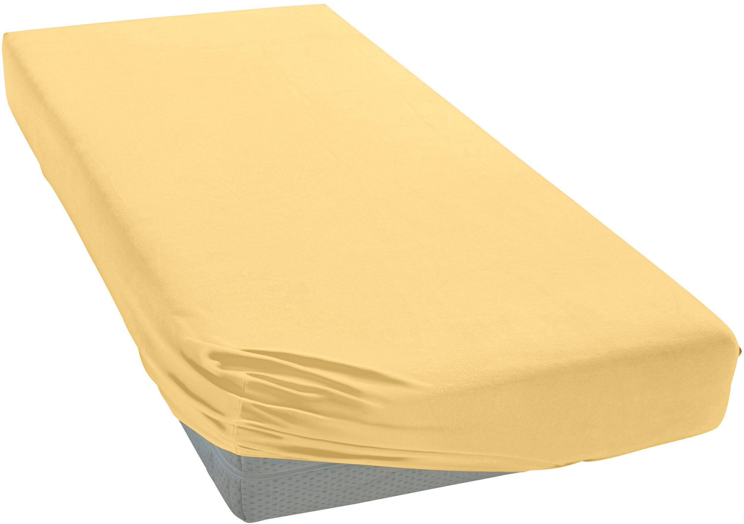 Janine Spannbettlaken ELASTIC 5002, Jersey-Elasthan, Gummizug: günstig online kaufen