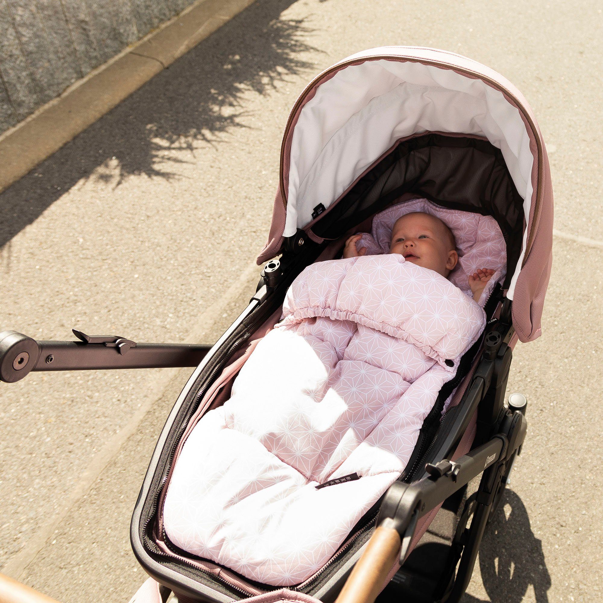 Gesslein Kuschelnest Baby oder Made Germany Babyschalen, Kinderwagenwannen, in rosa/pink, für Tragetaschen Nestchen