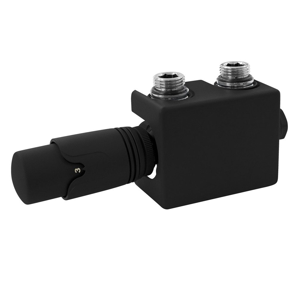 LuxeBath Heizkörperthermostat Ventil-Armaturen Multiblock Mittelanschluss A günstig online kaufen