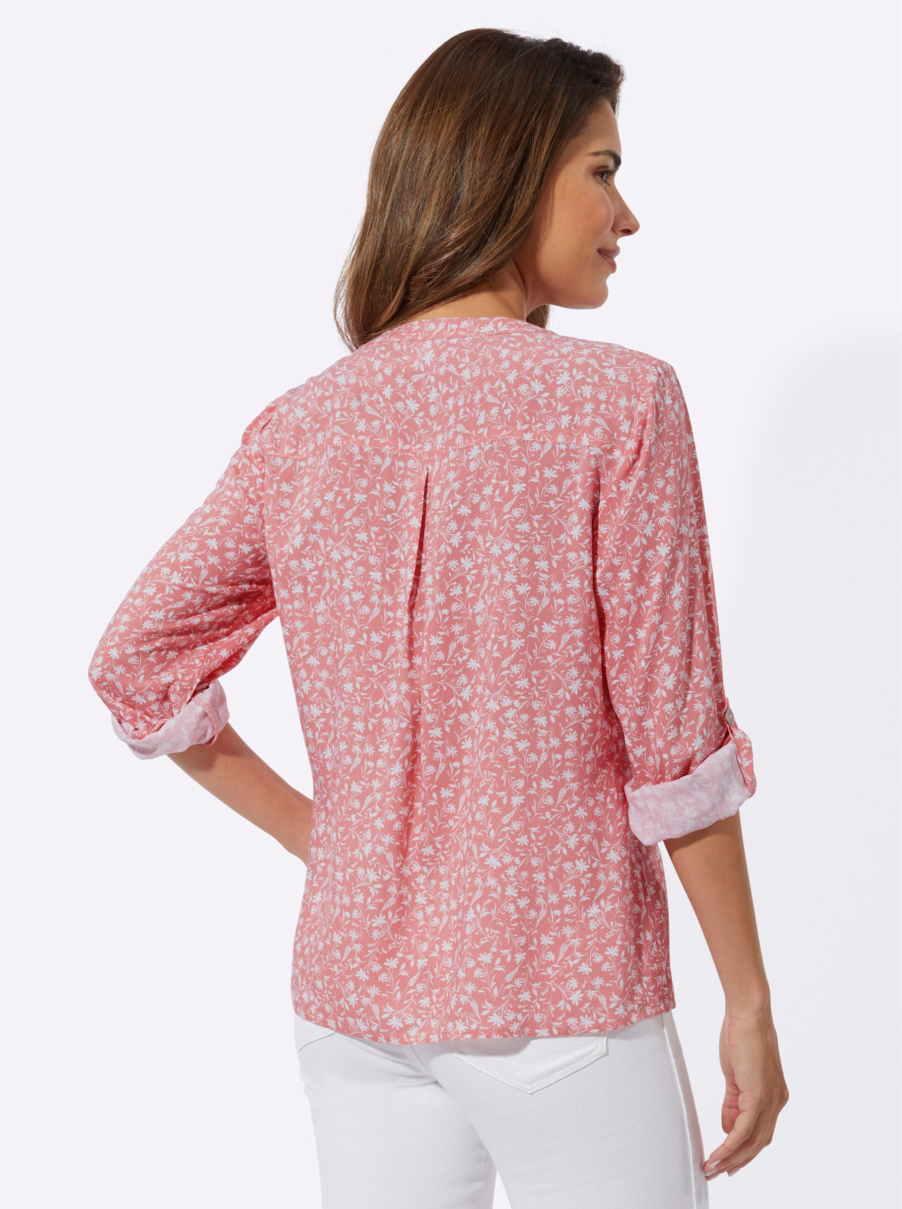 Sieh an! Klassische Bluse Langarm-Bluse günstig online kaufen