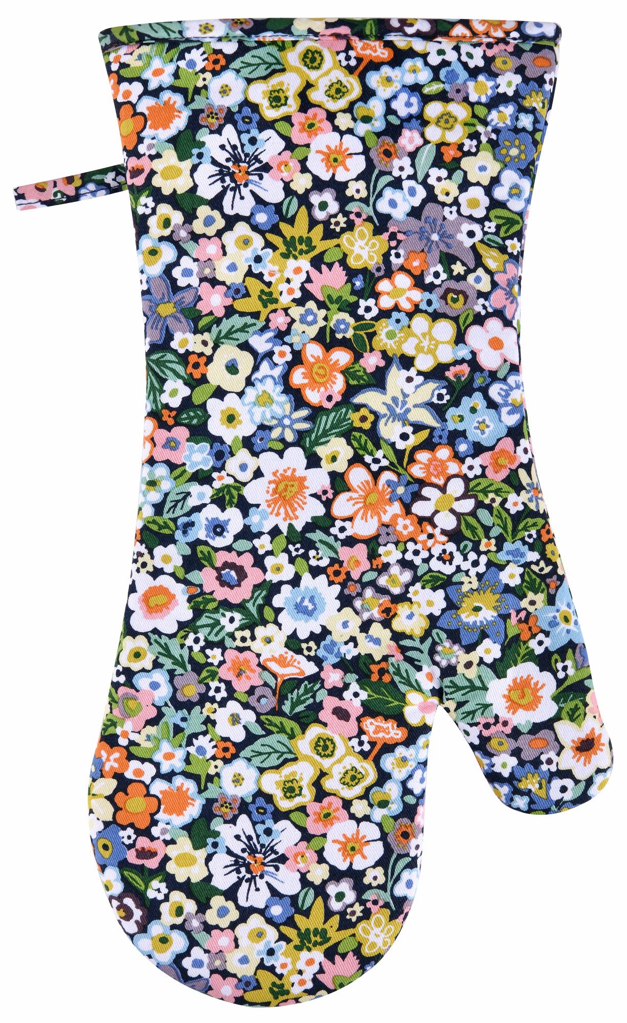 Ulster Weavers Topfhandschuhe Confetti Floral, (1-tlg., 1-teilig), 1-tlg., bestehend aus 1x Ofenhandschuh, wattiert, Größe: ca.20x37 cm