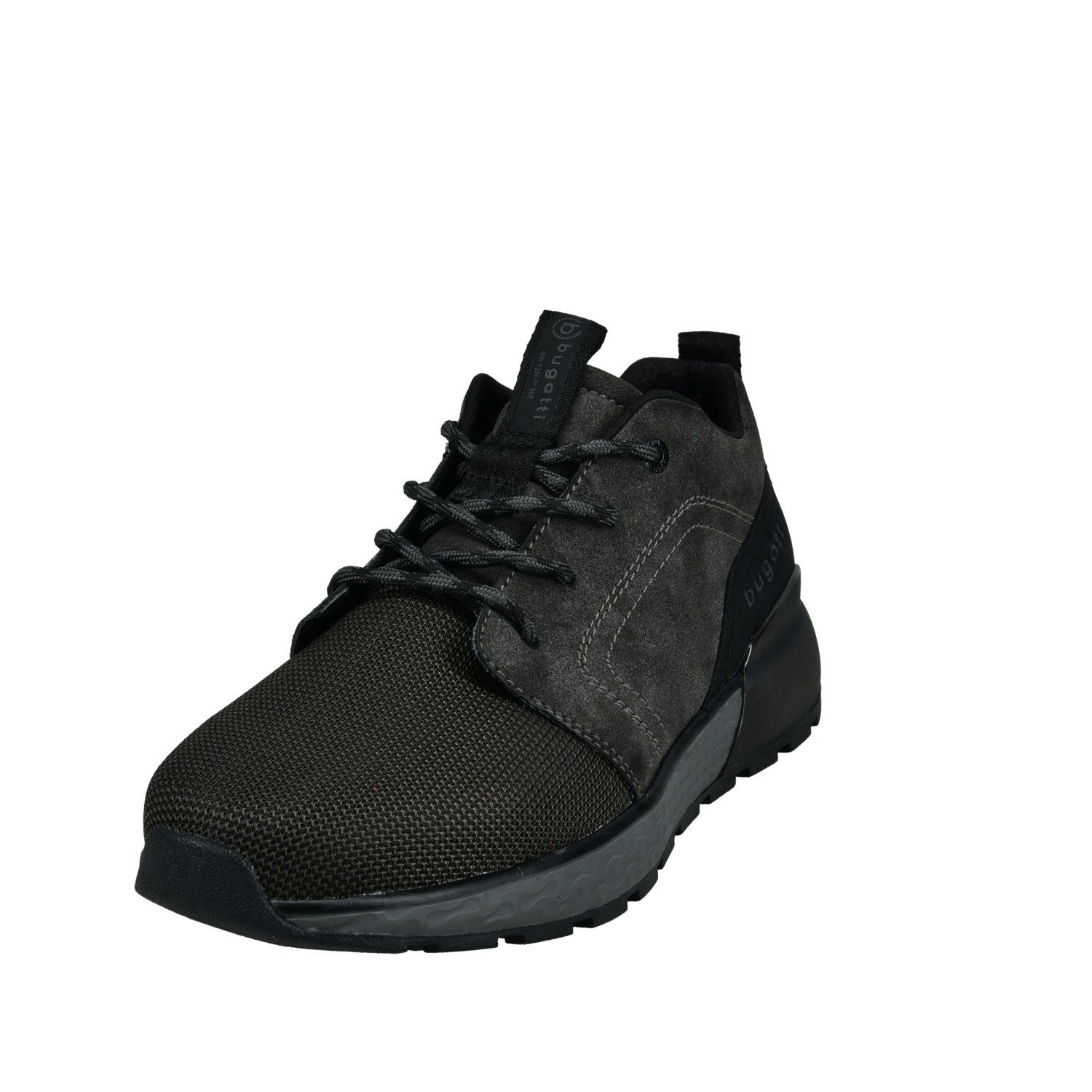 bugatti Plasmax (textiles Obermaterial) dunkelgrau Herren Sneaker