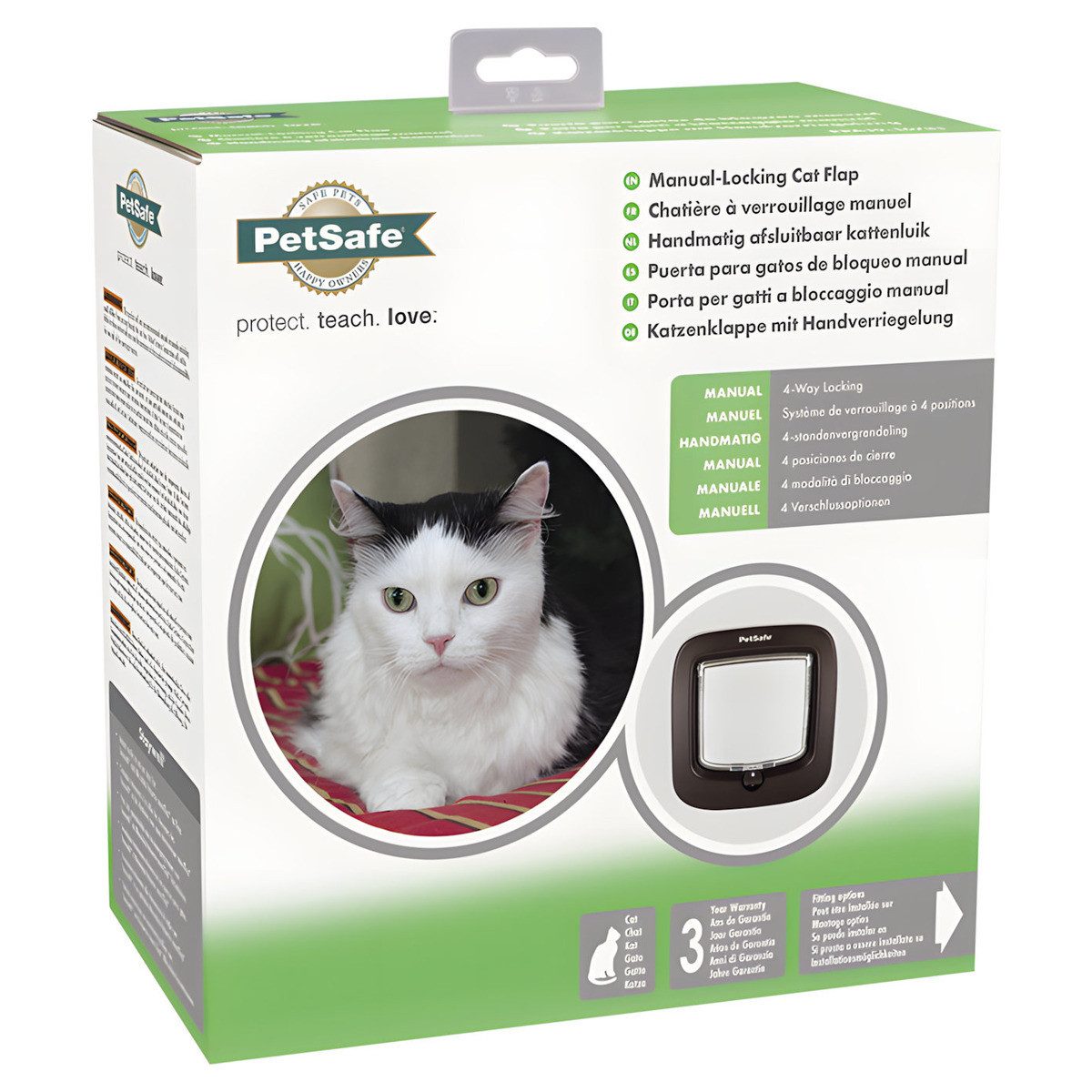 PetSafe Katzenklappe Manual Cat Flap braun