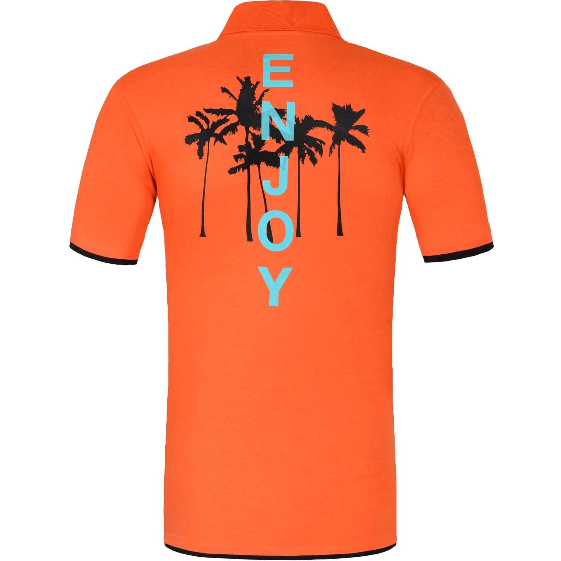 Nebulus Poloshirt BRAM, F111 - Herren, orange, XL