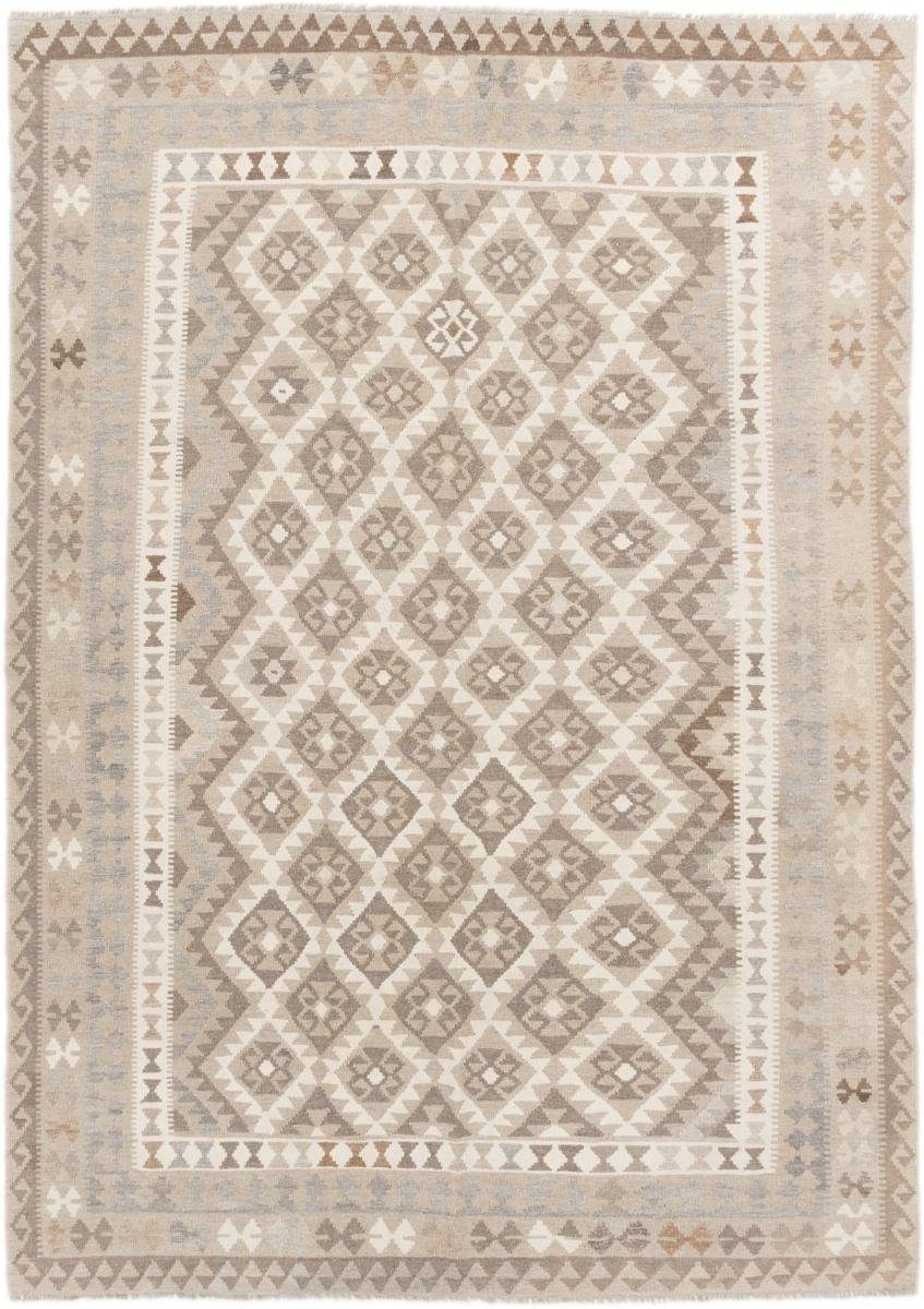 Orientteppich Kelim Afghan Heritage 203x288 Handgewebter Moderner Orientteppich, Nain Trading, rechteckig, Höhe: 3 mm