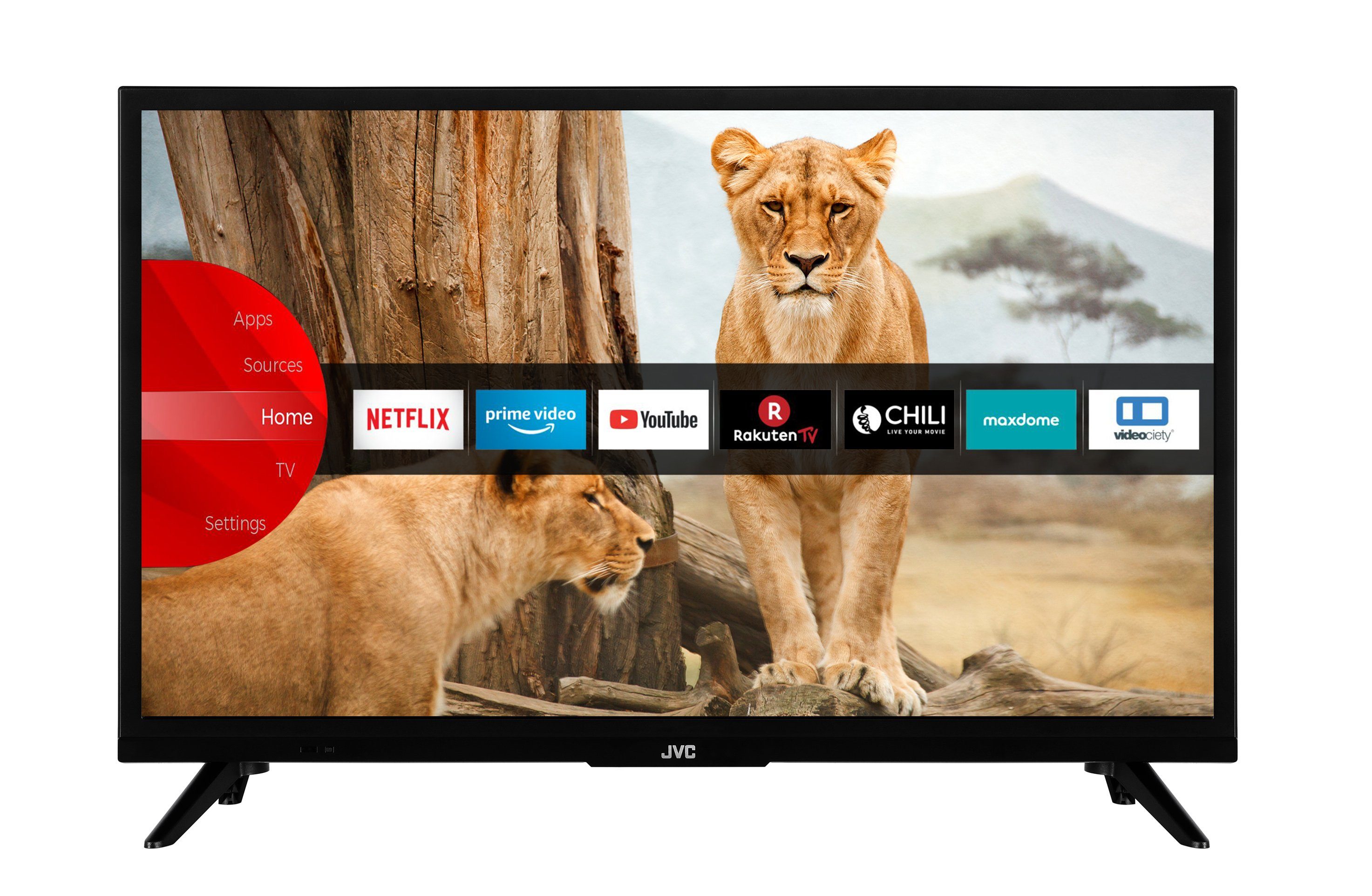 JVC LT-24VH5965 LCD-LED Fernseher (24 Zoll, 24 Zoll Smart TV, HD ready,  Triple-Tuner, Smart, Bluetooth) online kaufen | OTTO