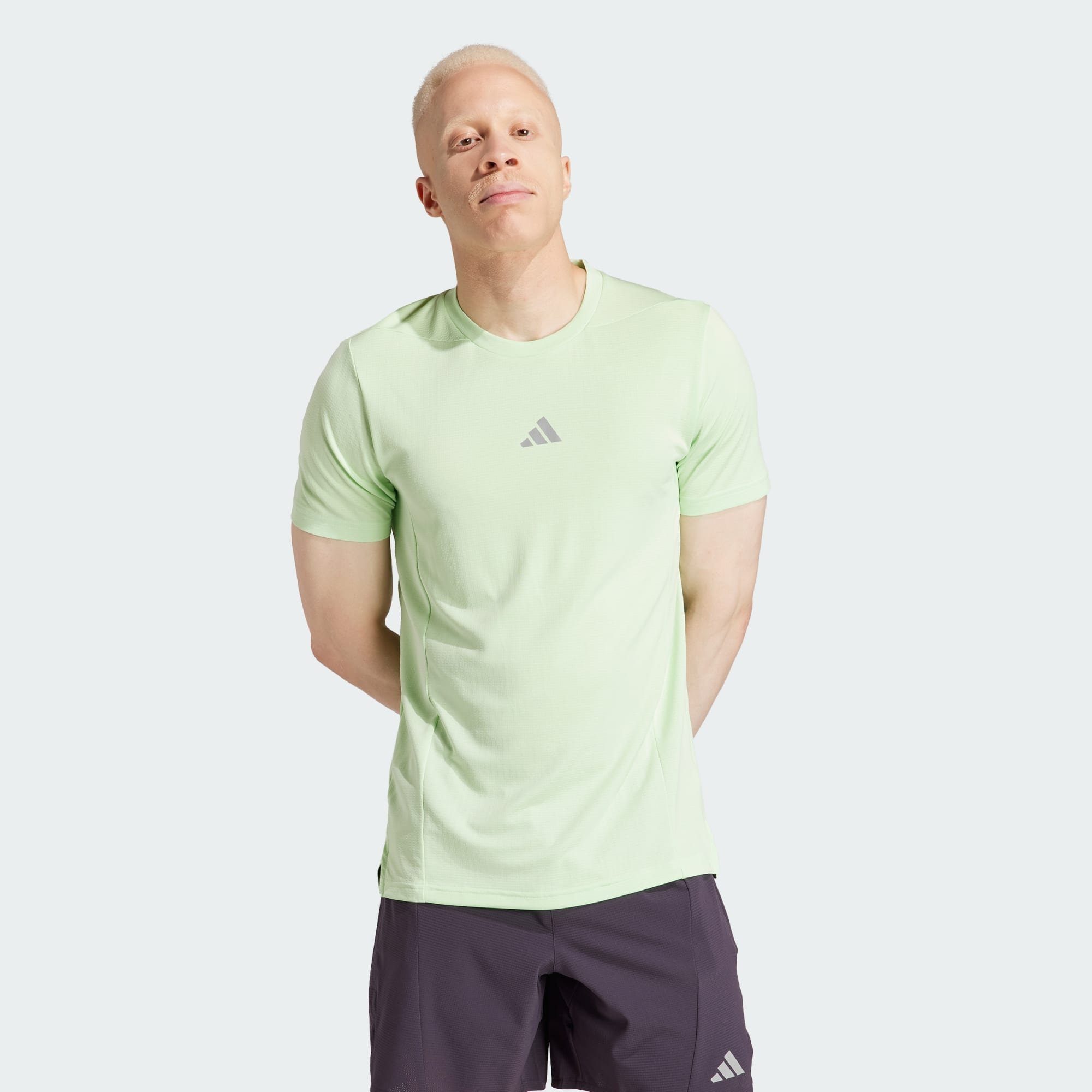 adidas Performance Funktionsshirt DESIGNED FOR Spark TEE TRAINING Semi WORKOUT HIIT HEAT.RDY Green