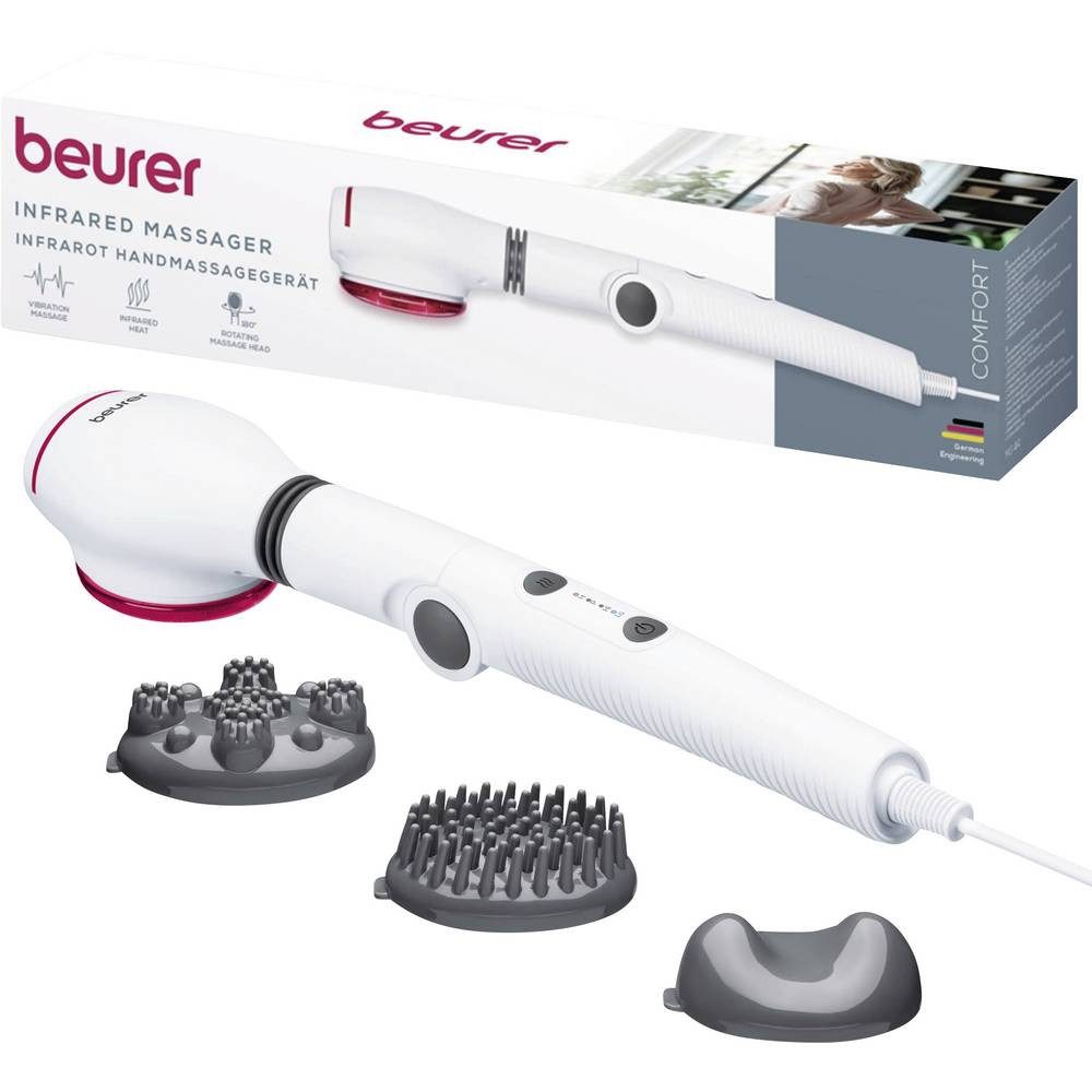 BEURER Massagegerät MG 44 Infrarot-Massagegerät 10532, Mit Vibration, Mit zuschaltbarer Wärme