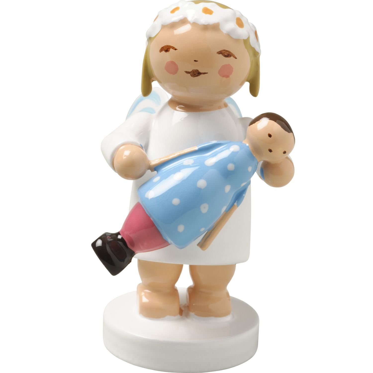 Wendt & Kühn Weihnachtsfigur Margeritenengel mit Puppe 634/30/2 günstig online kaufen