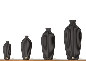 3D Vase Dekovase Saskia S 16cm Nachhaltige Blumenvase für Schnitt-/ Trockenblumen, Deko Vase