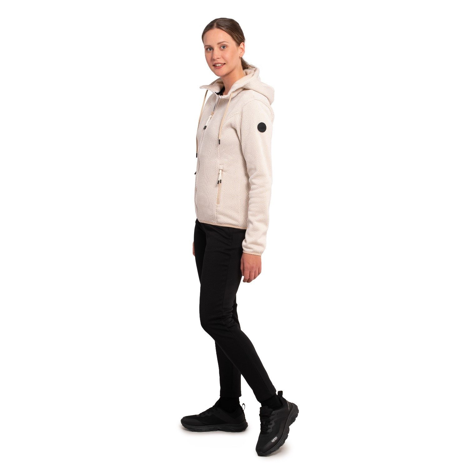 Icepeak Strickfleecejacke Auen Midlayer mit Kapuze günstig online kaufen