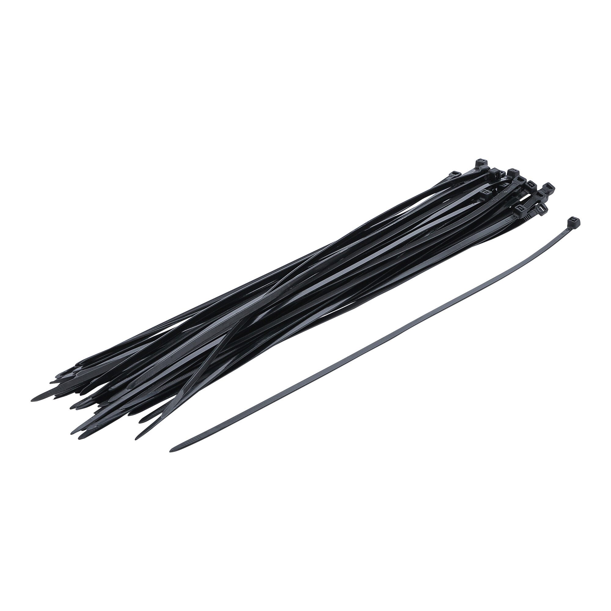 BGS Kabelbinder BGS Do it yourself Kabelbinder-Sortiment schwarz 4,5 x 350 mm 50-tlg.