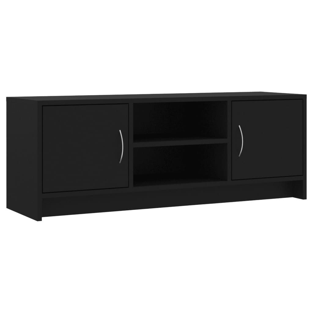 vidaXL TV-Schrank TV-Board Schwarz 102x30x37,5 cm Holzwerkstoff günstig online kaufen