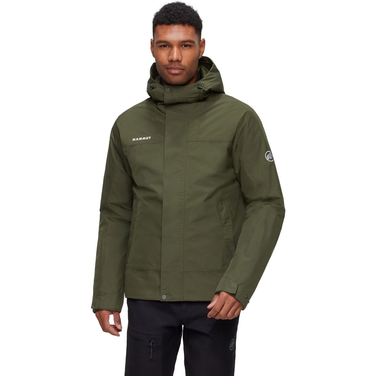 Mammut Hardshelljacke Treeline Hardshell Thermo Hooded Jacket Men Hochwertige, nachhaltige Hardshelljacke mit recycelten Daunen und