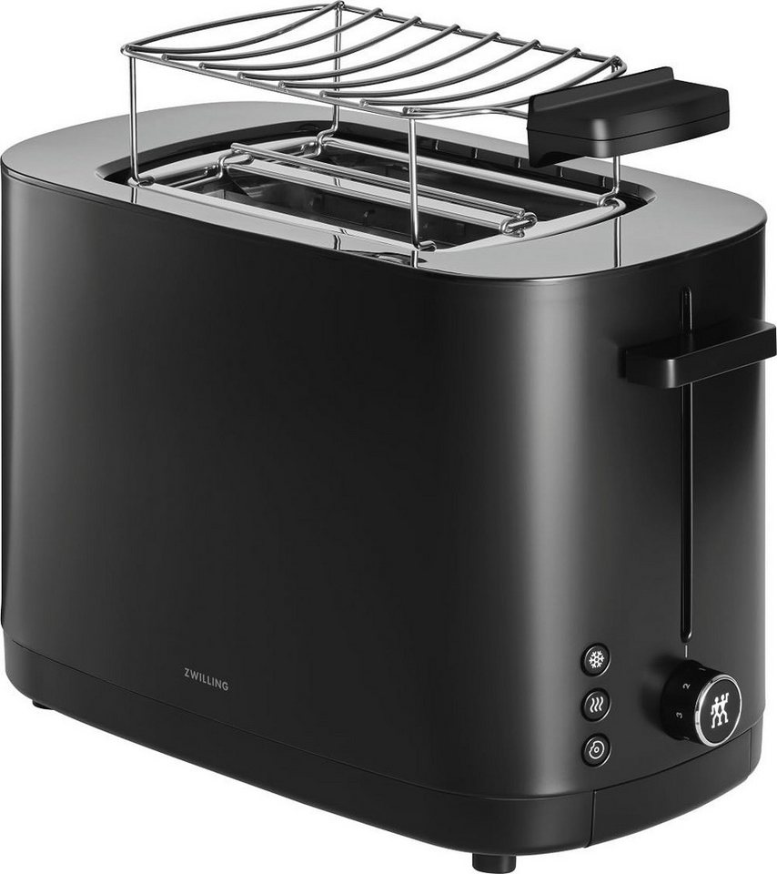 Zwilling Toaster 1026864 Enfinigy, 2 Scheiben Toaster mit Automatikprogrammen und Edelstahloptik