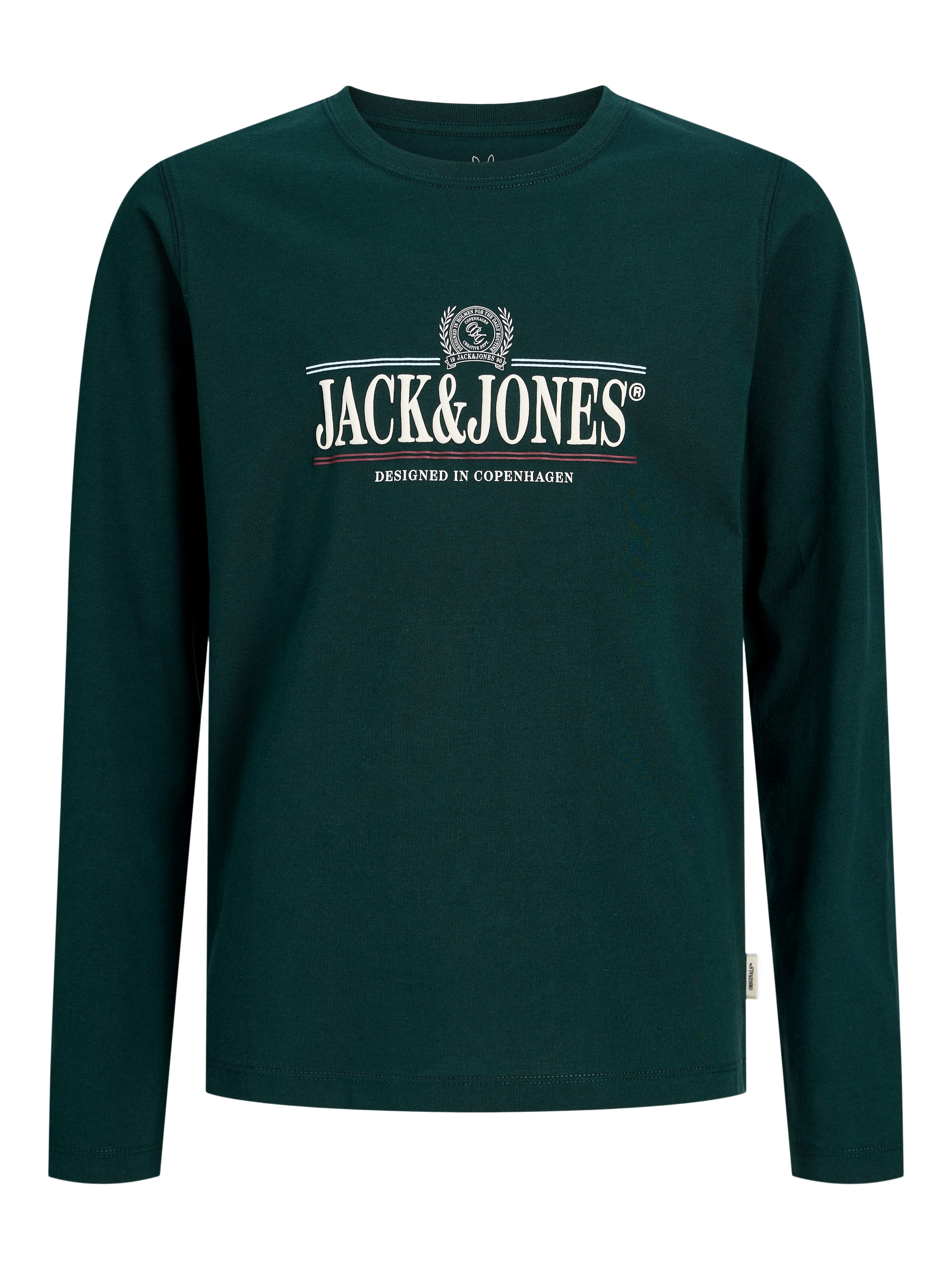 Jack & Jones Junior Langarmshirt JORFREDERIKSBERG GRAPHIC BOX TEE LS JNR Baumwolle, regular fit – Bild 5 von 5