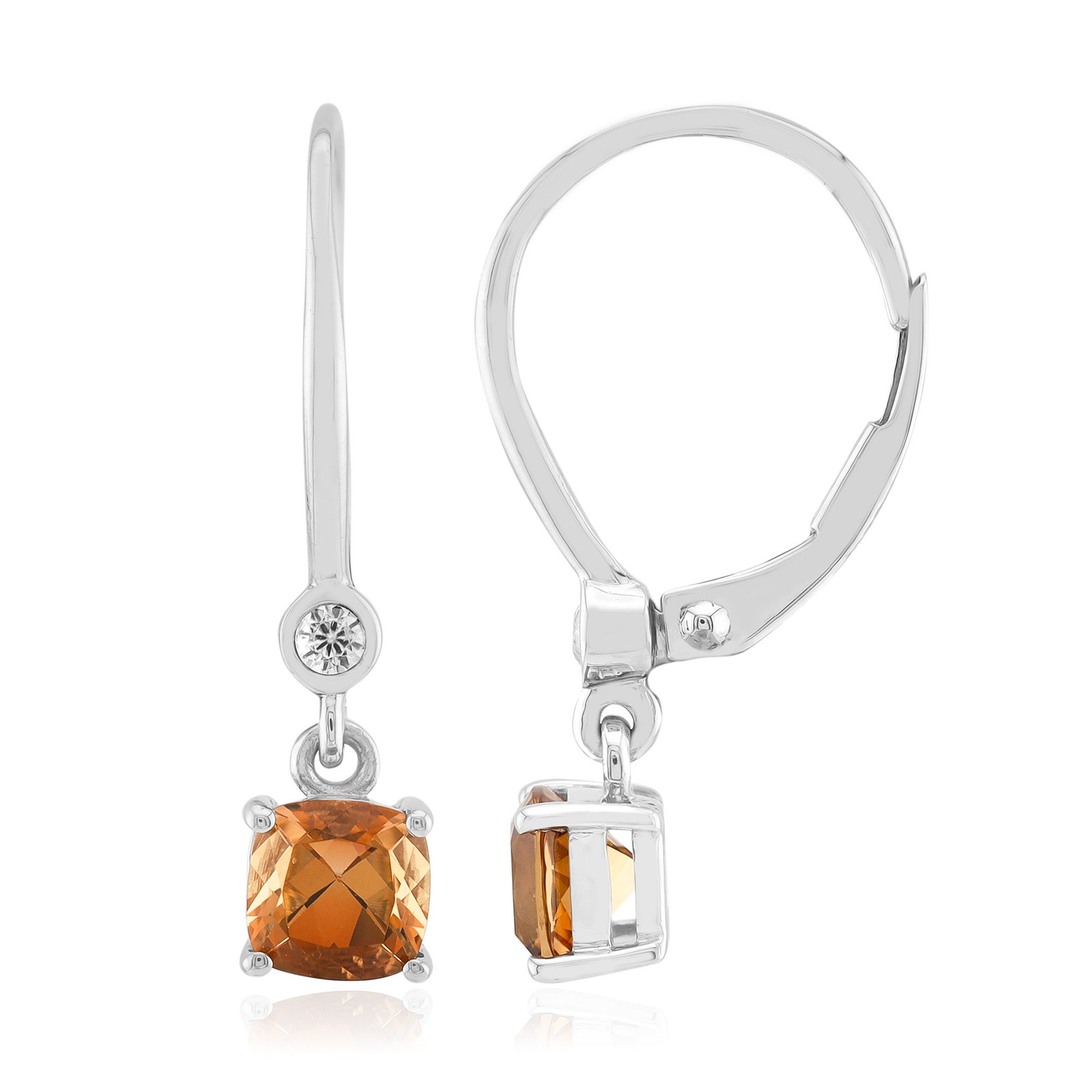 Cavill Ohrring-Set Cavill 1,3 ct Topas Ohrhänger, 925 Sterling Silber, Zirkon, elegant (2-tlg)
