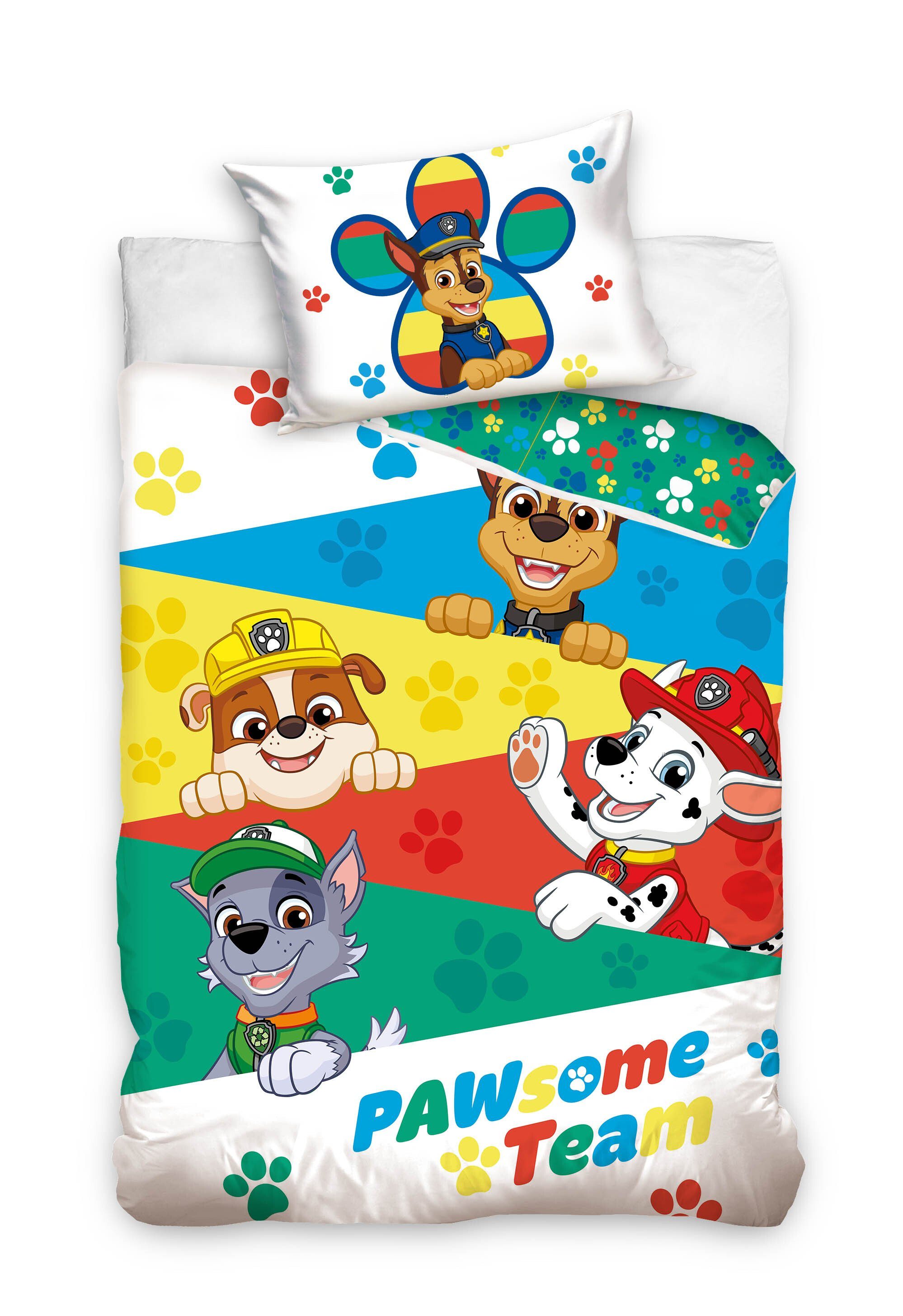 PAW PATROL Babybettwäsche PAW Patrol Babybettwäsche günstig online kaufen