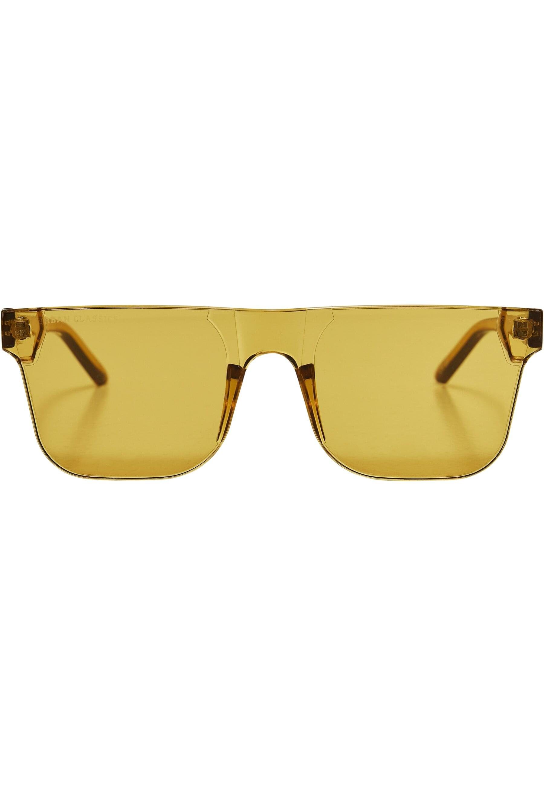 URBAN CLASSICS Sonnenbrille Unisex Sunglasses mustard Honolulu Case With