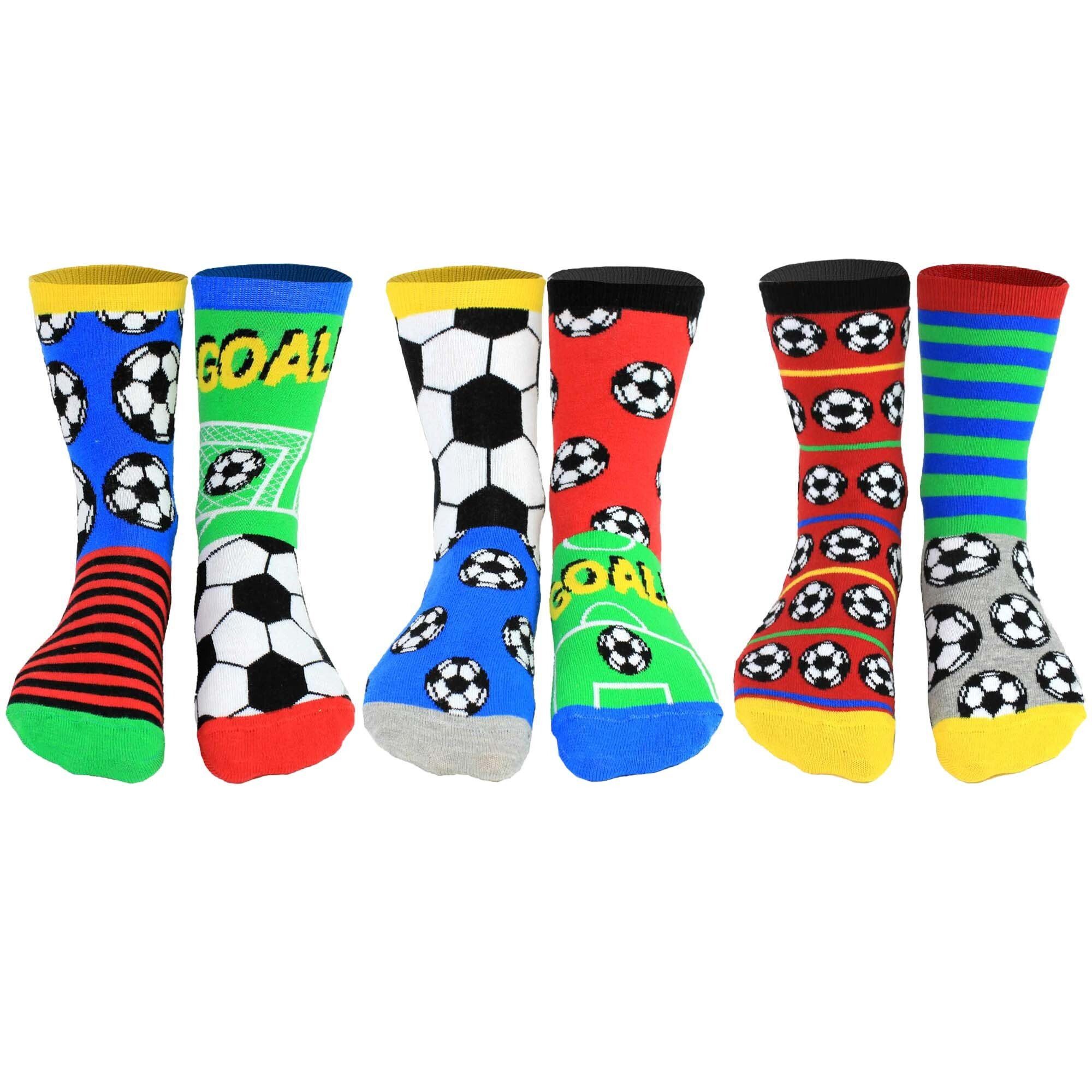 Oddsocks It! Socken Kick Freizeitsocken Socken, 6 Kinder individuelle United -