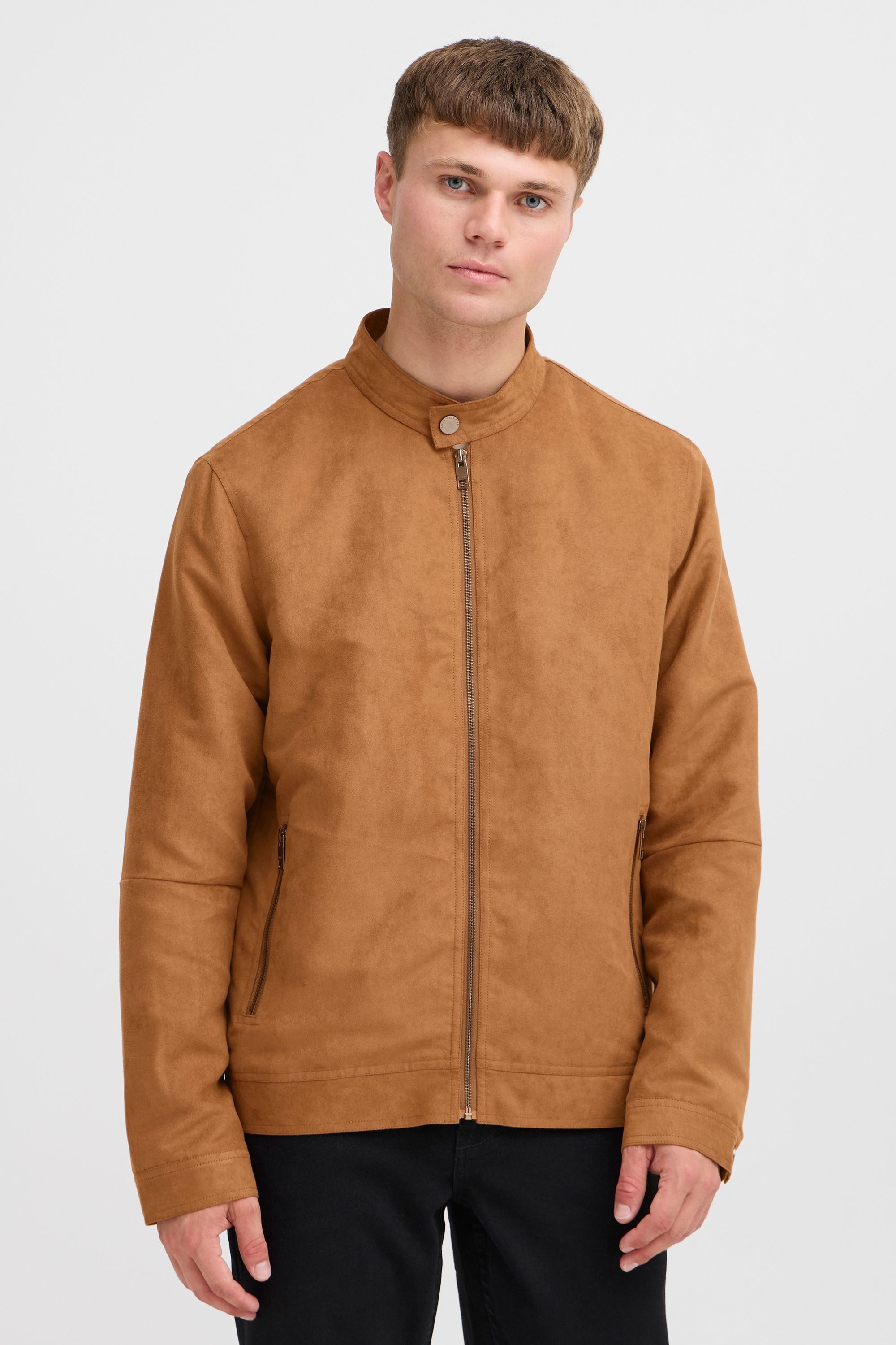 !Solid Lederjacke SDVamosa Modische Übergangsjacke