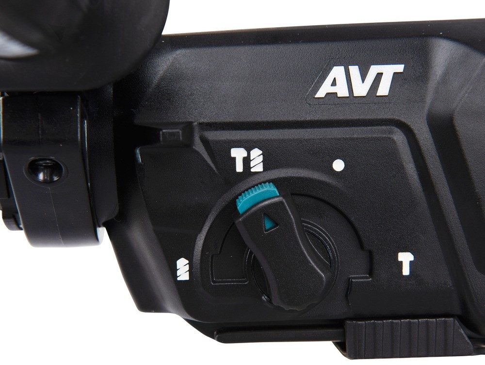 Makita Akku-Kombibohrhammer, 40 V, max. 980 U/min, Kombihammer XGT, HR007GM201, 40V, 28 mm, SDS-PLUS, 2 x 4 Ah Li-Ion