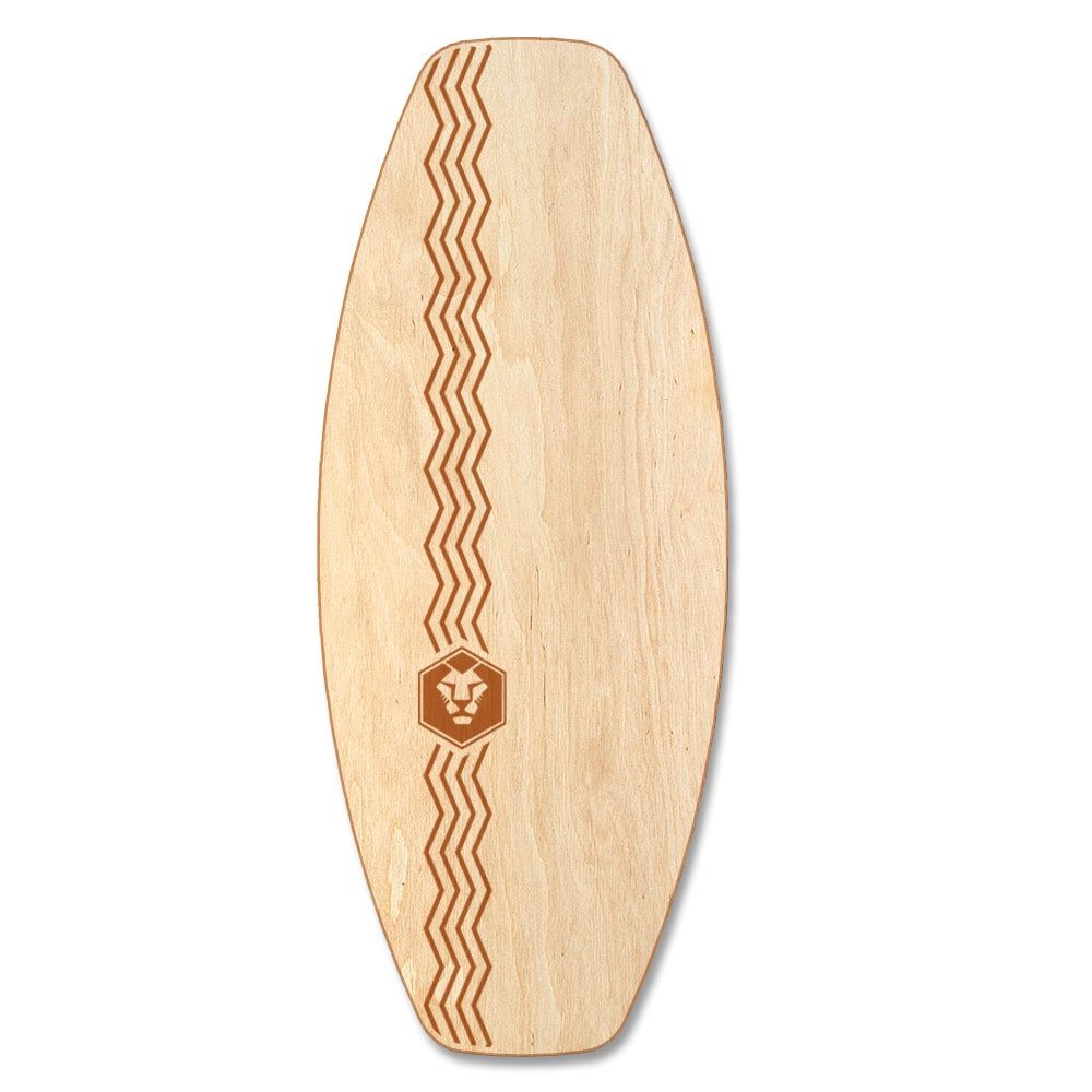 Daffy Boards Balanceboard Allrounder Set mit Korkrolle - Design: Tape