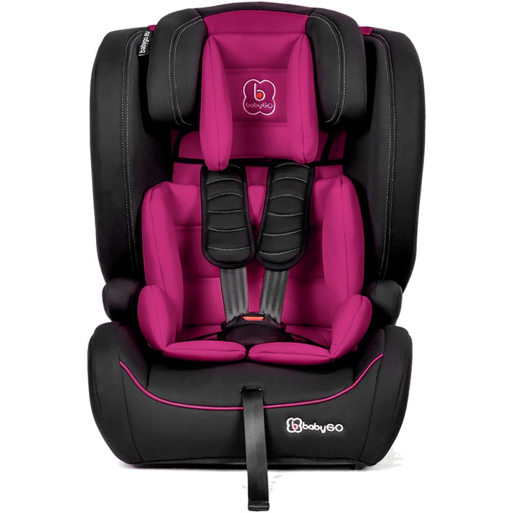 BabyGo Autokindersitz FreeMove Isize, ab: ab 9 Monaten, bis: 15 Jahren, Rückenlehne passt sich stufenlos an