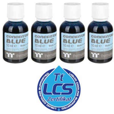 Thermaltake Wasserkühlung Premium Concentrate - Blue (4 Bottle Pack)