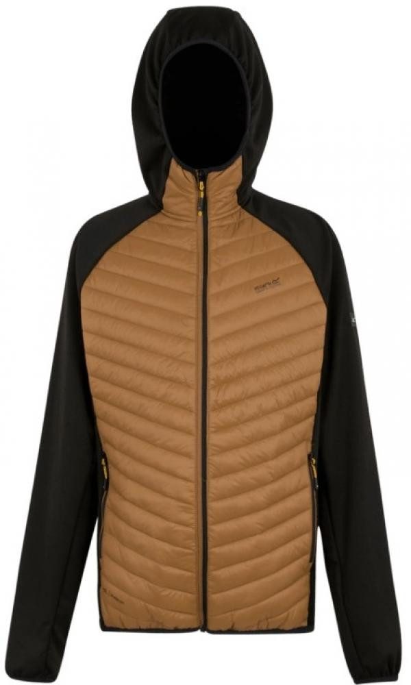 Kapuzensweatjacke AndresonHybrid Mens Baffled/Quilted Herren Jacke